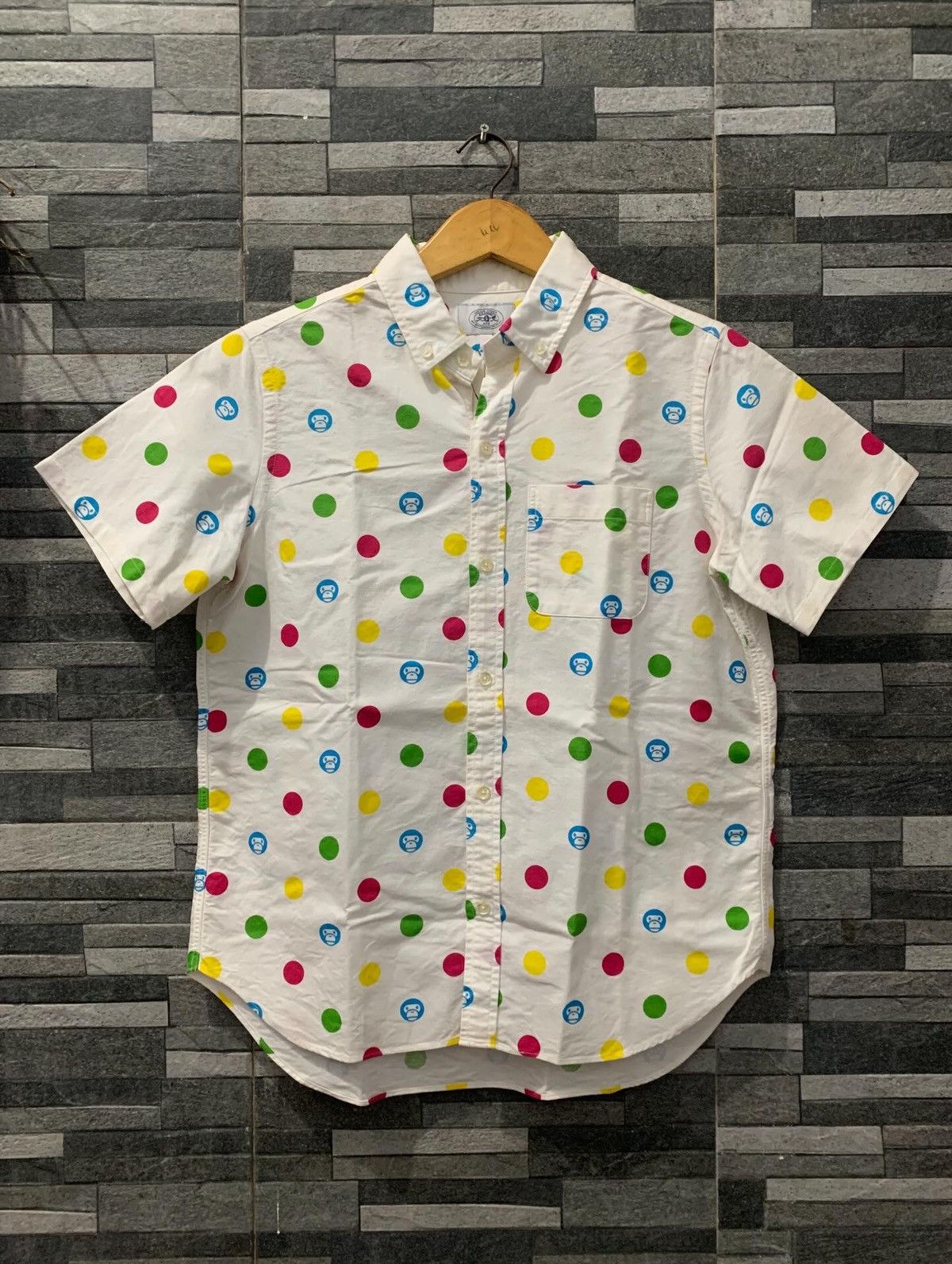 Bape Vintage BAPE Polkadot Shirt Size S / US 4 / IT 40 - 1 Thumbnail