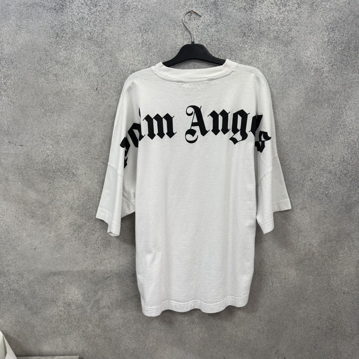 Palm Angels Palm Angels T Shirt White Big Logo Oversize Size US M / EU 48-50 / 2 - 1 Thumbnail
