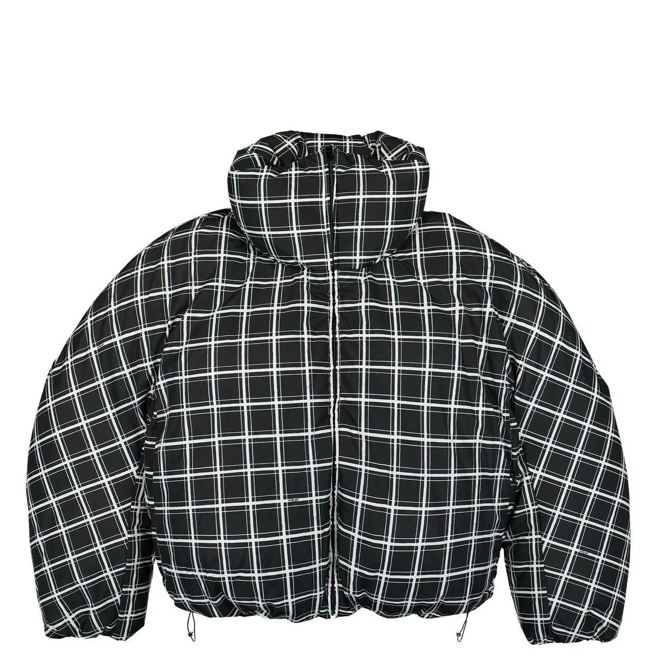 Marni o1mle0126 Check Oversized Down Jacket in Black Size US M / EU 48-50 / 2 - 1 Thumbnail