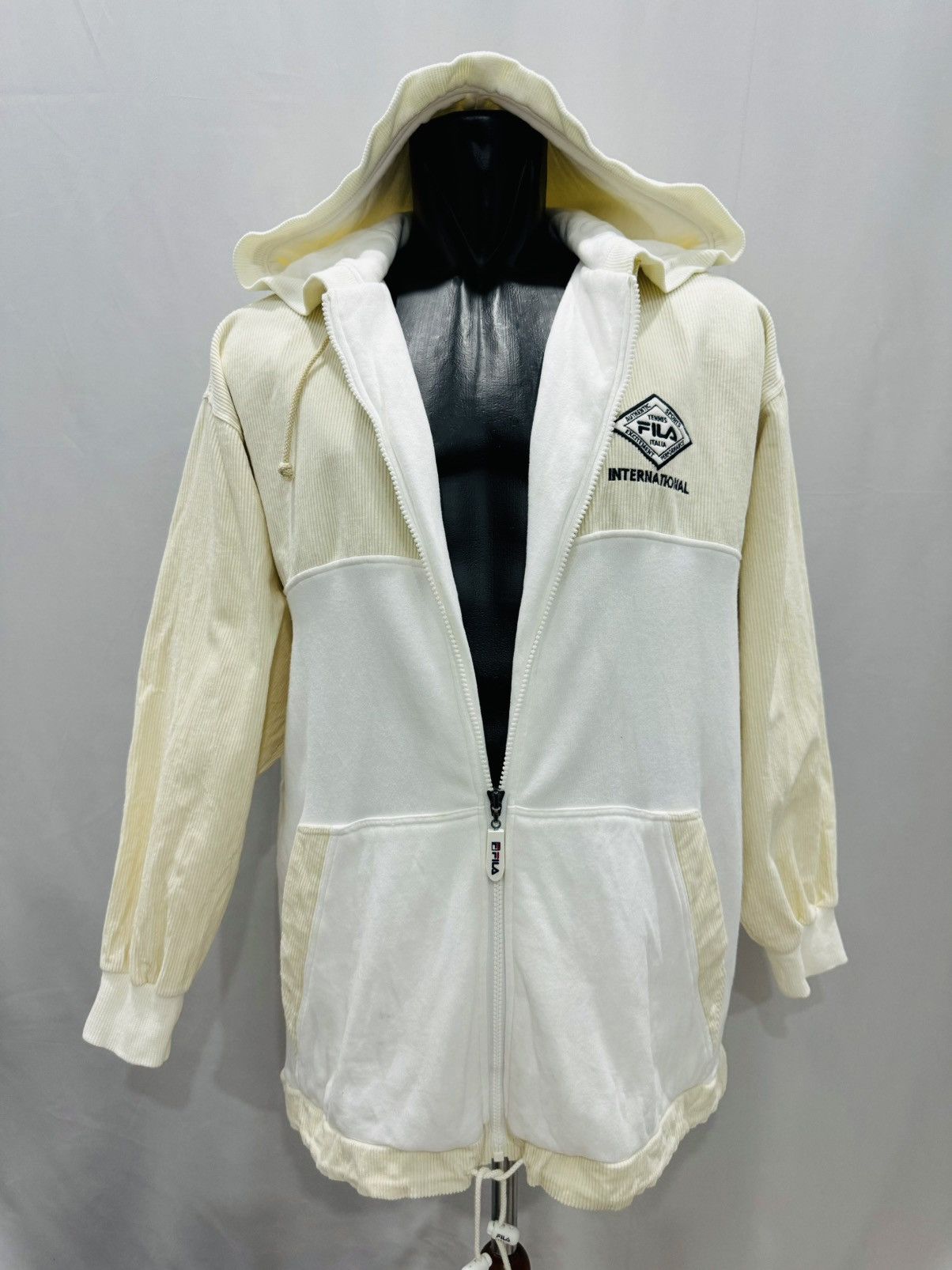 Fila × Vintage Vintage Fila International hoodie Size US L / EU 52-54 / 3 - 10 Thumbnail