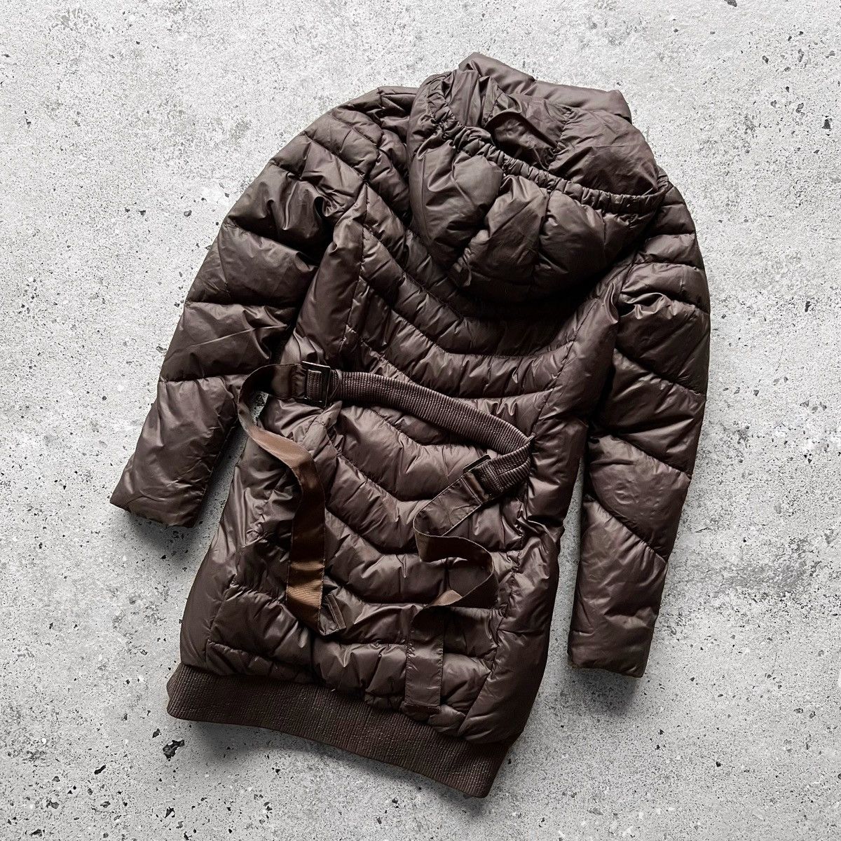 Designer × Liu Jo Liu Jo Women Light Down Full Zip Hooded Puffer Jacket Belted Size S / US 4 / IT 40 - 4 Thumbnail