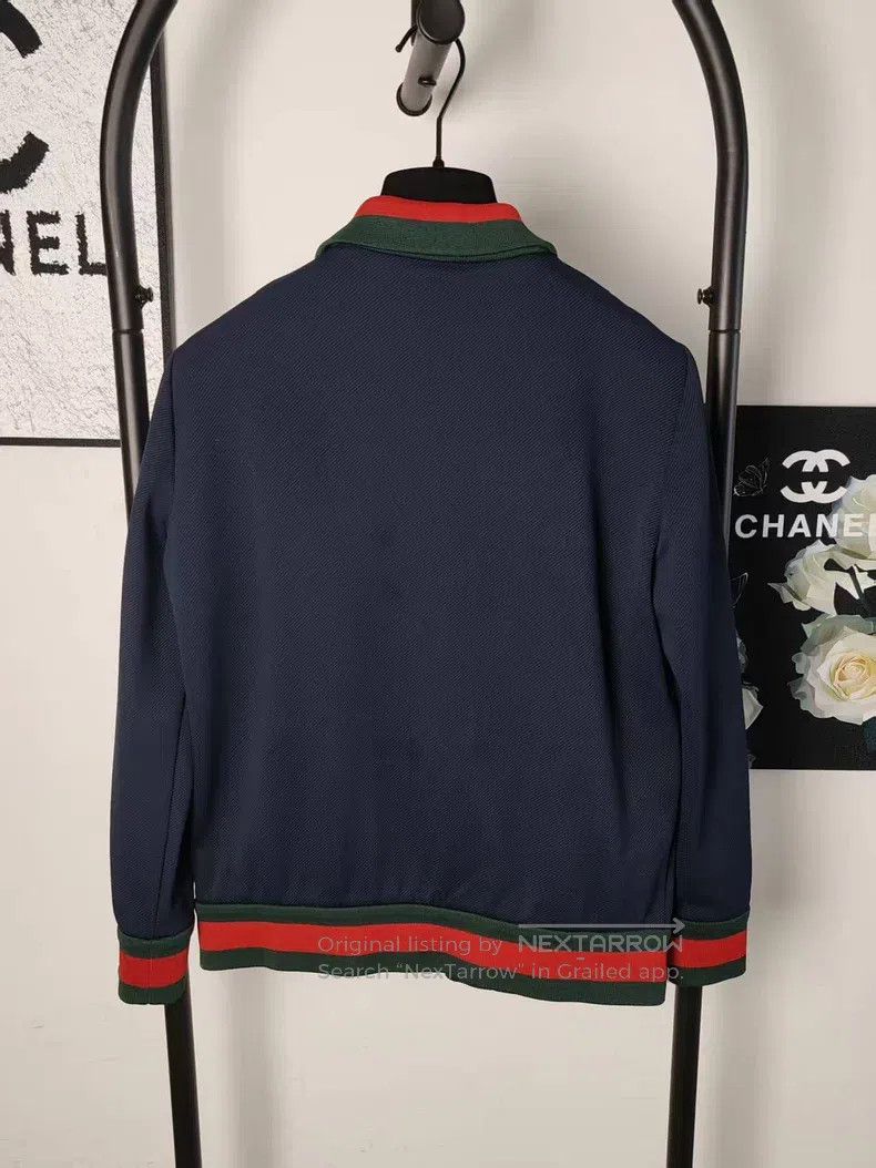 Gucci Gucci Striped zipper jacket Size US XL / EU 56 / 4 - 2 Thumbnail