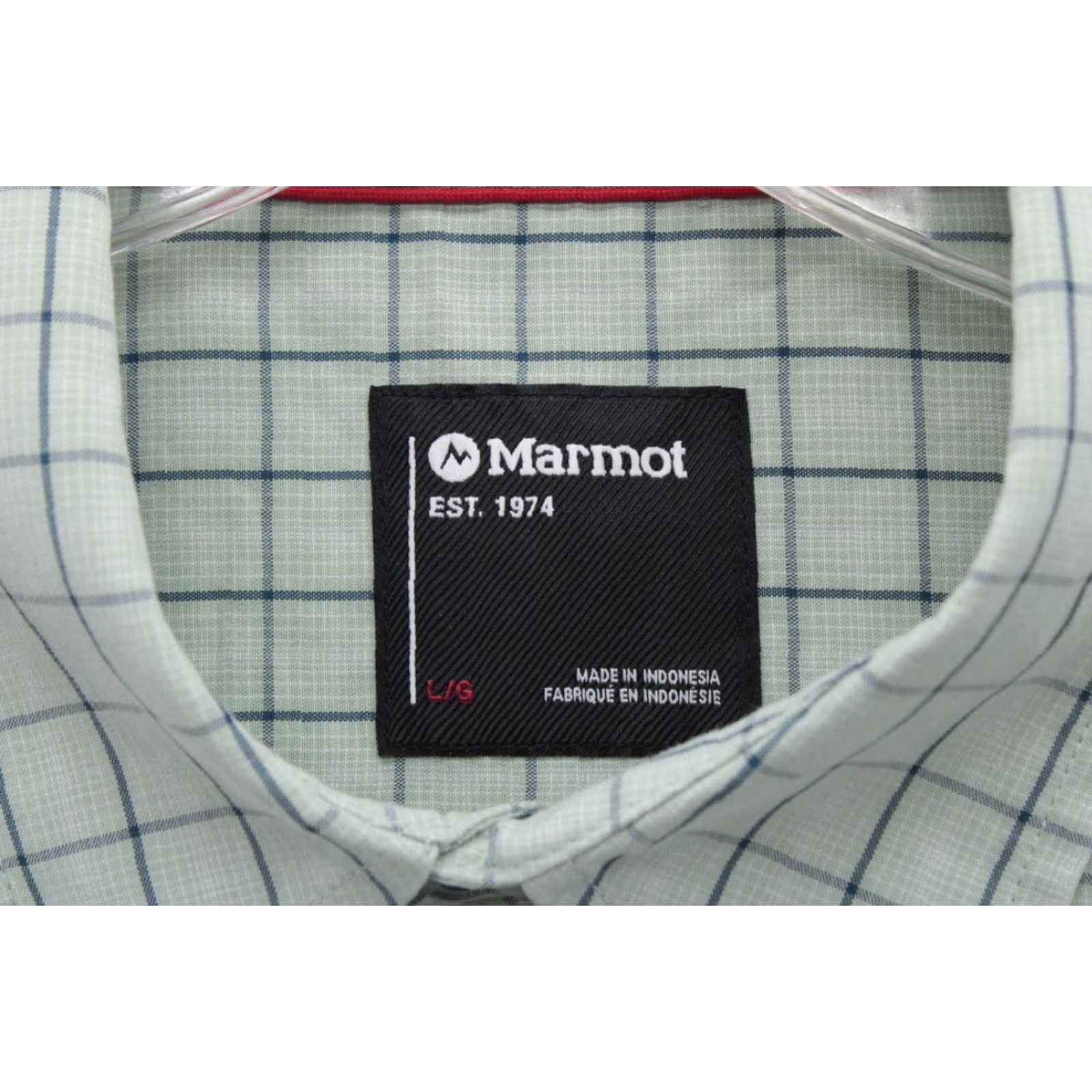Marmot Marmot Eldridge Shirt Men's Large Green Check Button-Up Casual Travel Vacation Hiking Size US L / EU 52-54 / 3 - 3 Thumbnail