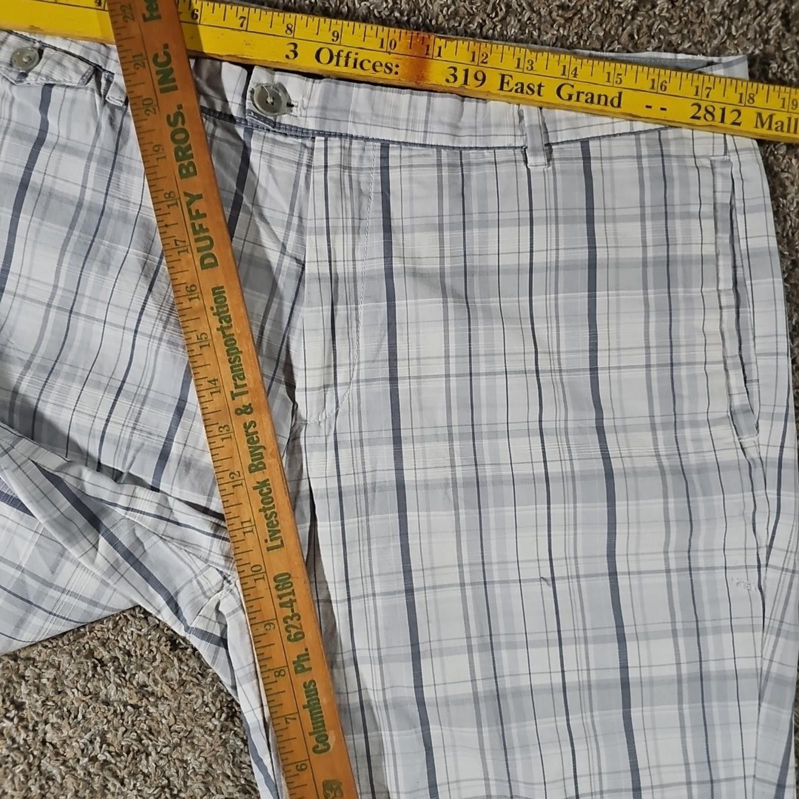 Calvin Klein Calvin Klein Sz 36 Windowpane Shorts Size US 36 / EU 52 - 4 Thumbnail