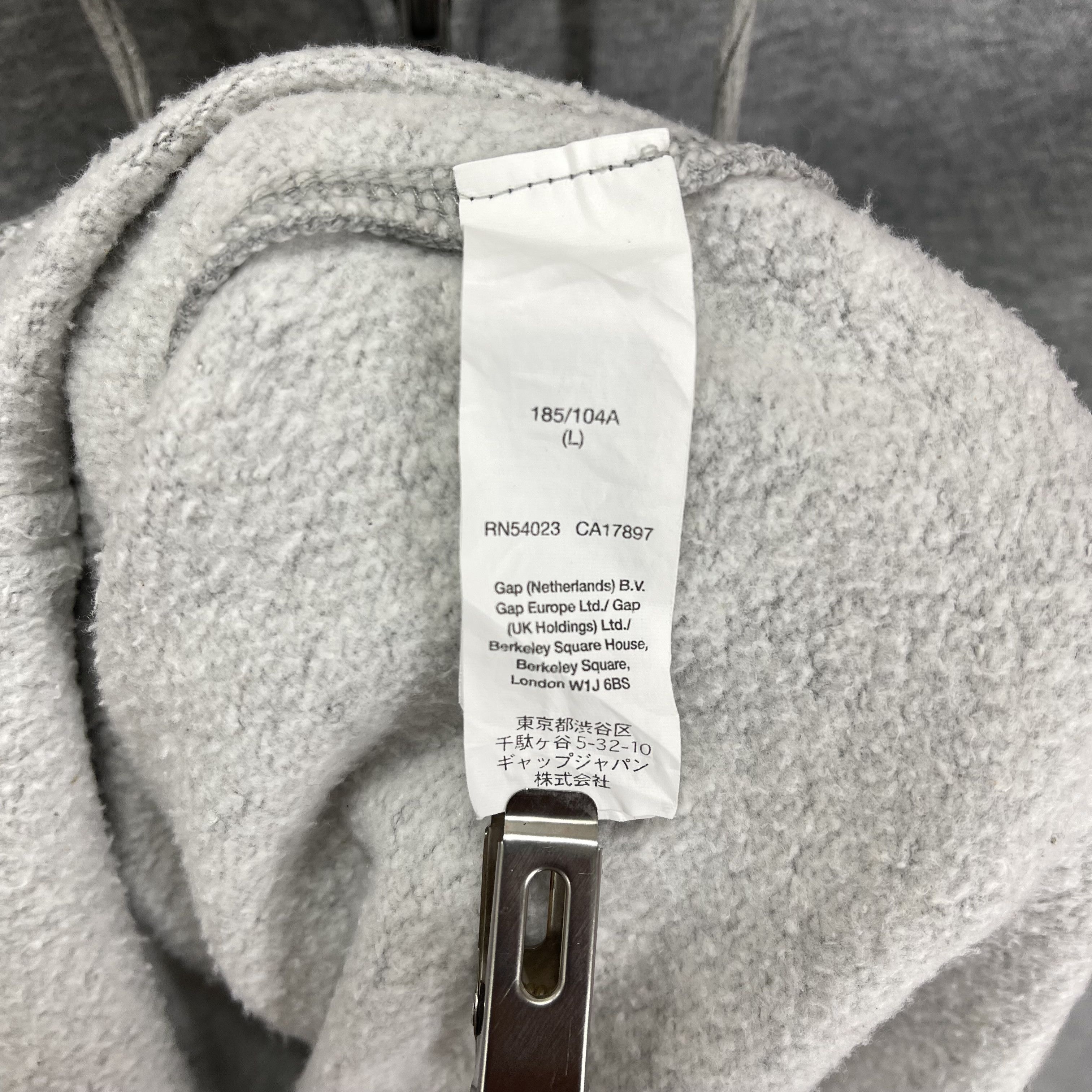 Gap GAP Zipper Hoodie #2519/L Size US M / EU 48-50 / 2 - 7 Thumbnail