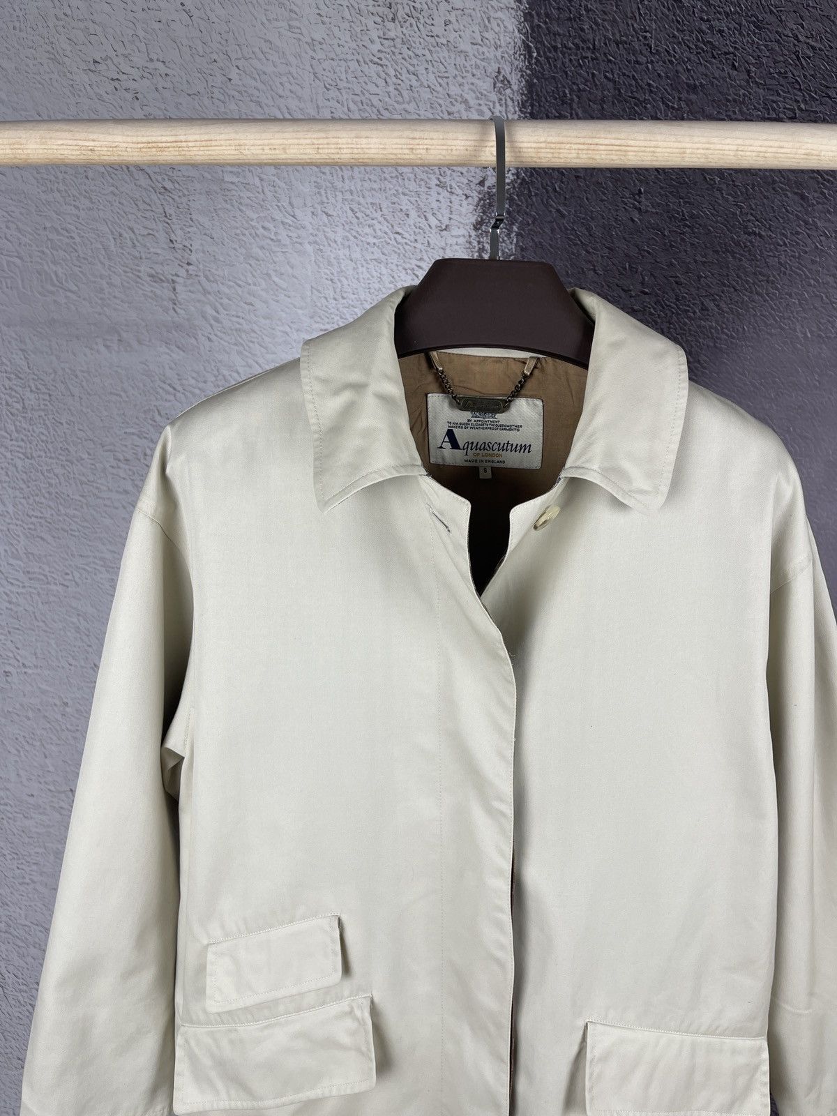 Aquascutum Aquascutum of London made in England trench coat women’s Size S / US 4 / IT 40 - 3 Thumbnail