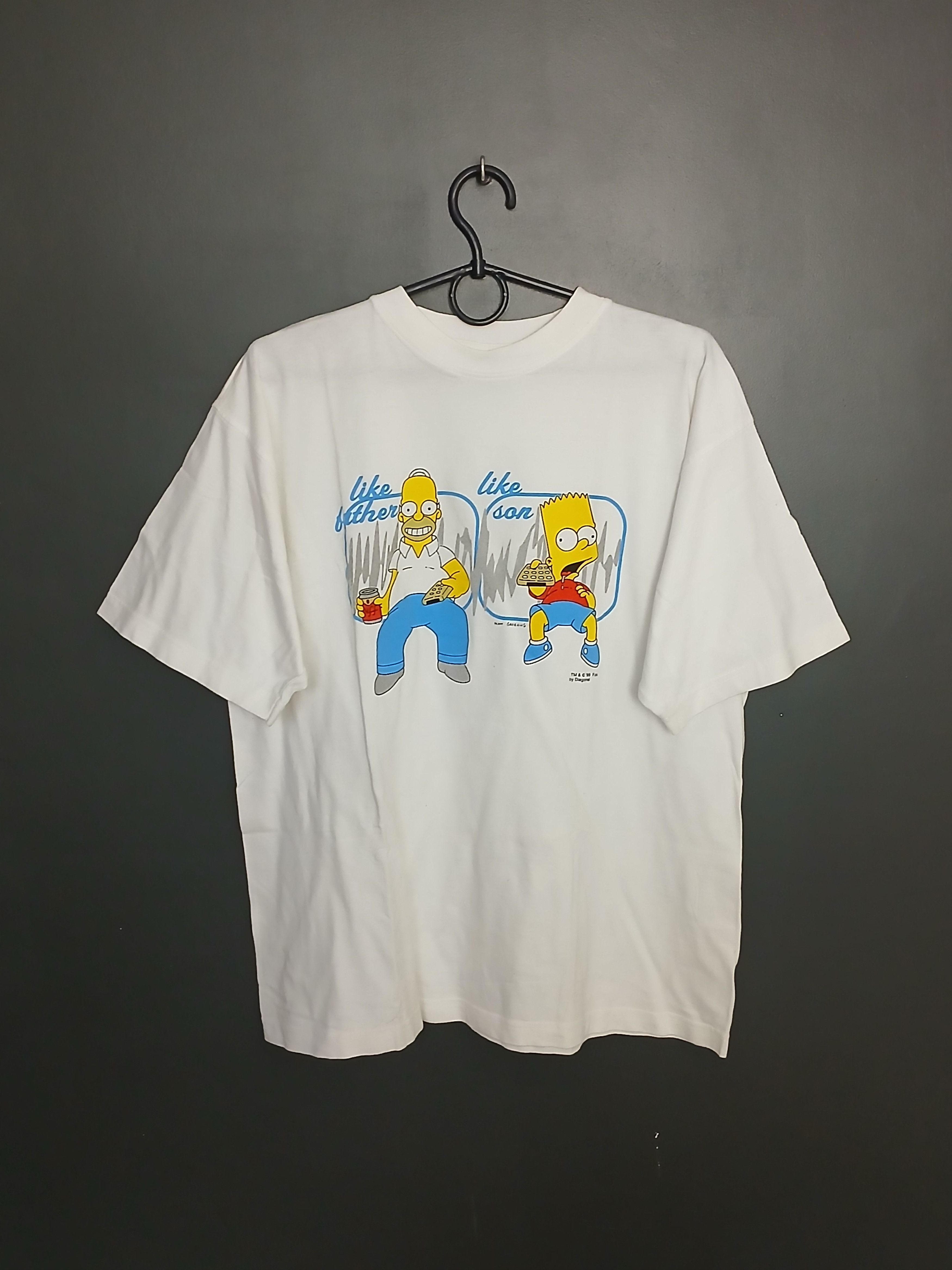The Simpsons × Vintage Vintage 1999 The Simpsons T-Shirt Size US M / EU 48-50 / 2 - 1 Thumbnail