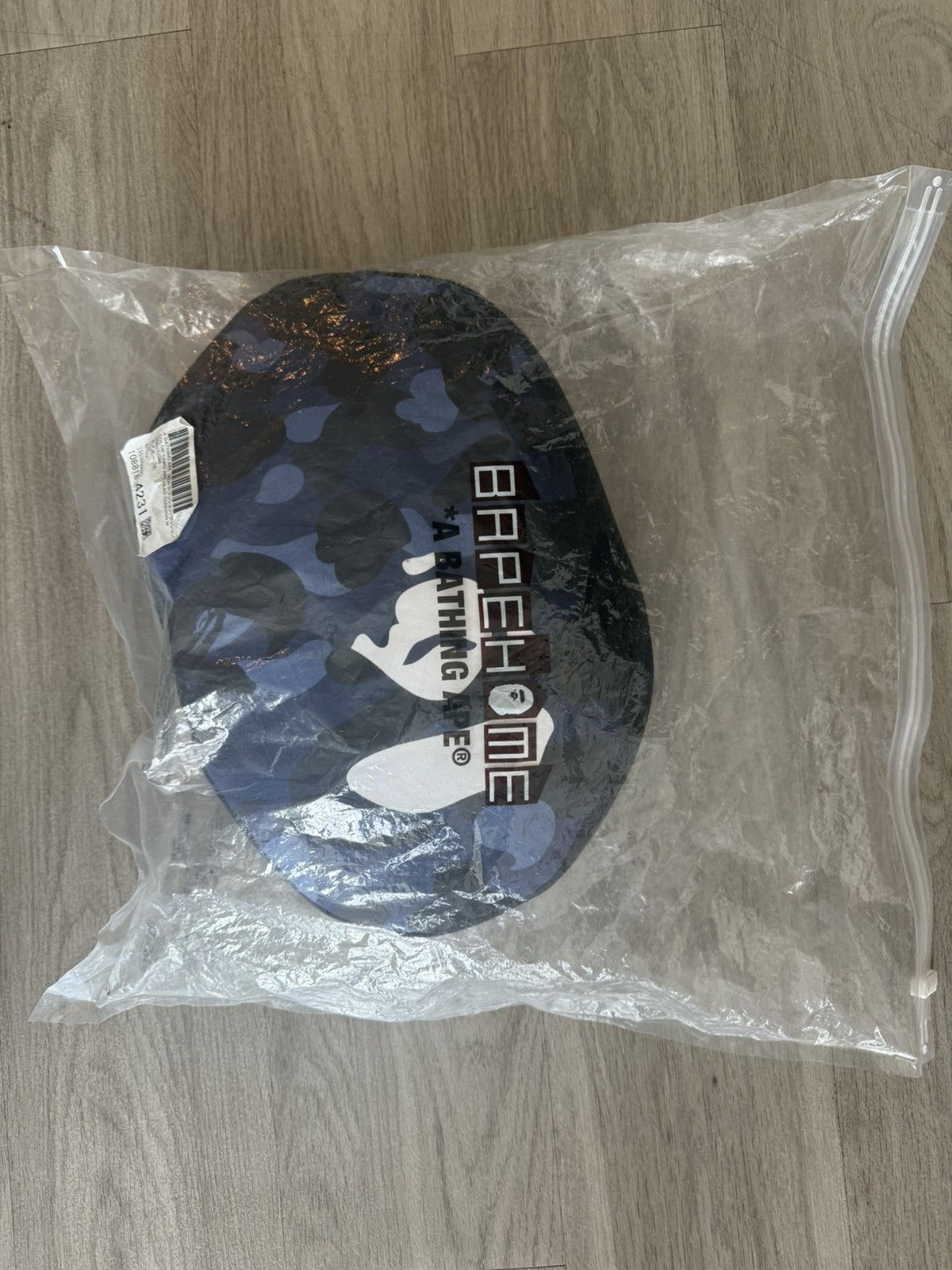 Bape Bape blue camo ape head pillow Size ONE SIZE - 2 Thumbnail