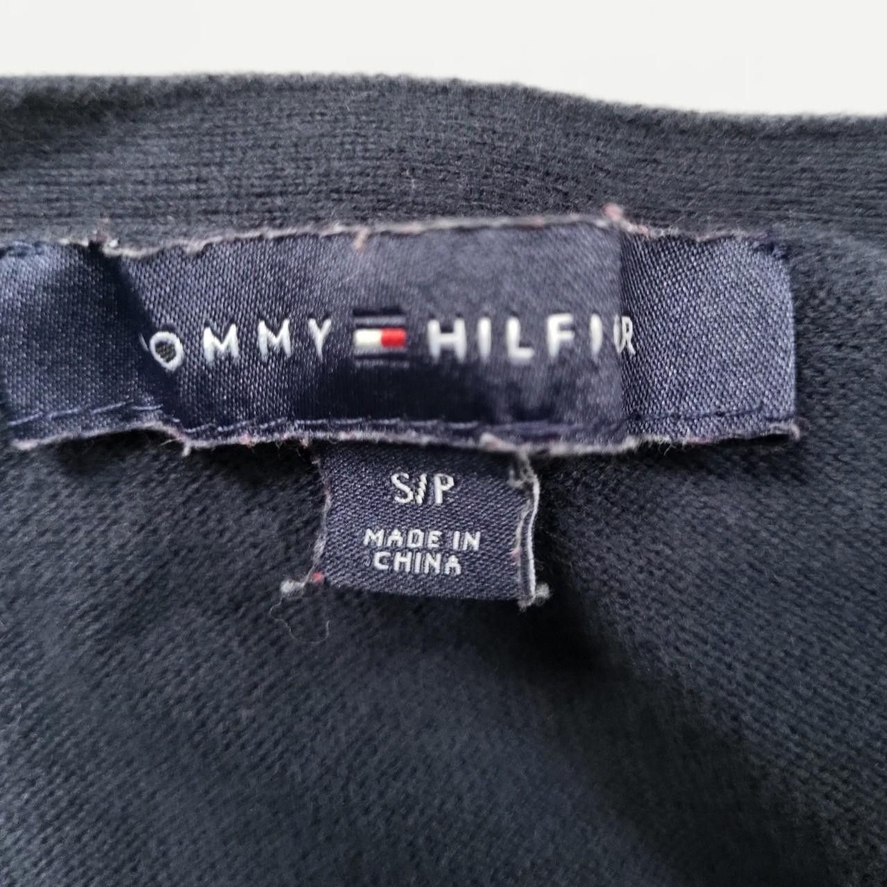 Tommy Hilfiger Tommy Hilfiger Women's White and Navy Jumper - Size S Size S / US 4 / IT 40 - 4 Thumbnail