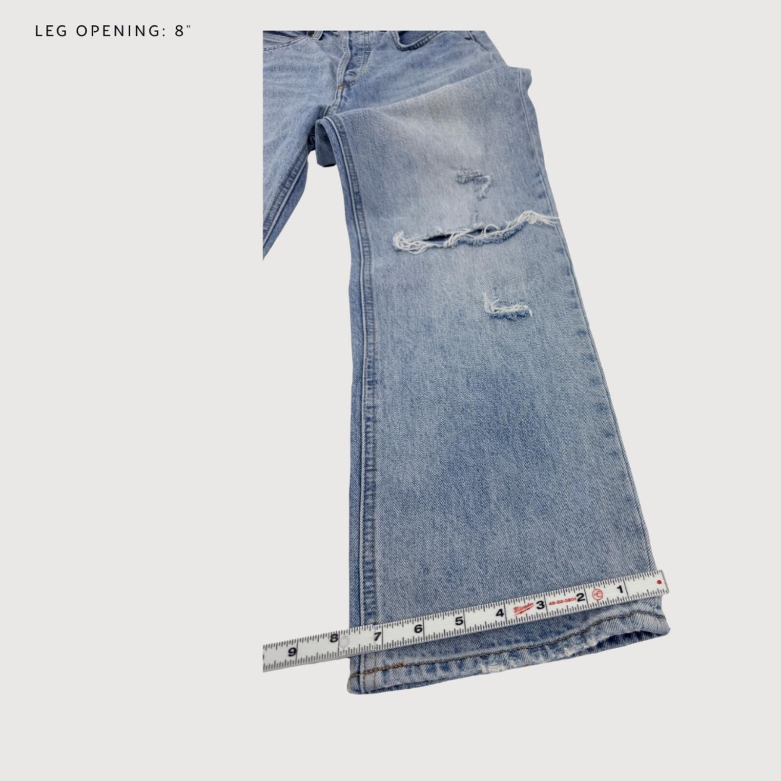 Other Aritzia Denim Forum Joni High Rise Loose Jeans Light Wash 27 Size 27" / US 4 / IT 40 - 9 Thumbnail