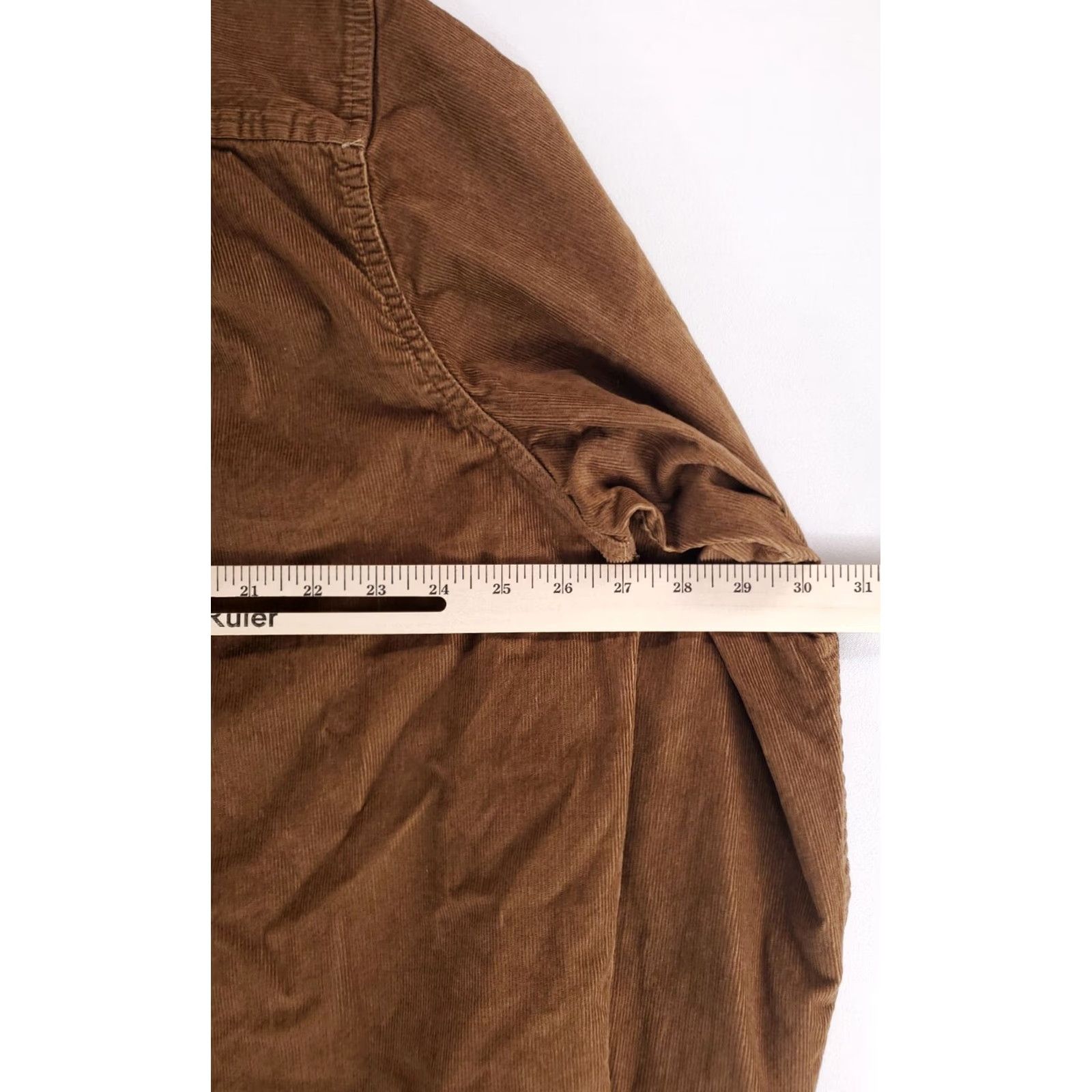 Vintage LL Bean Pinwale Corduroy Button Down Shirt Brown Mens XLT Regular Long Sleeve Button-Down Shirt Mens Brown Corduroy LL Bean XLT Size US XL / EU 56 / 4 - 6 Thumbnail