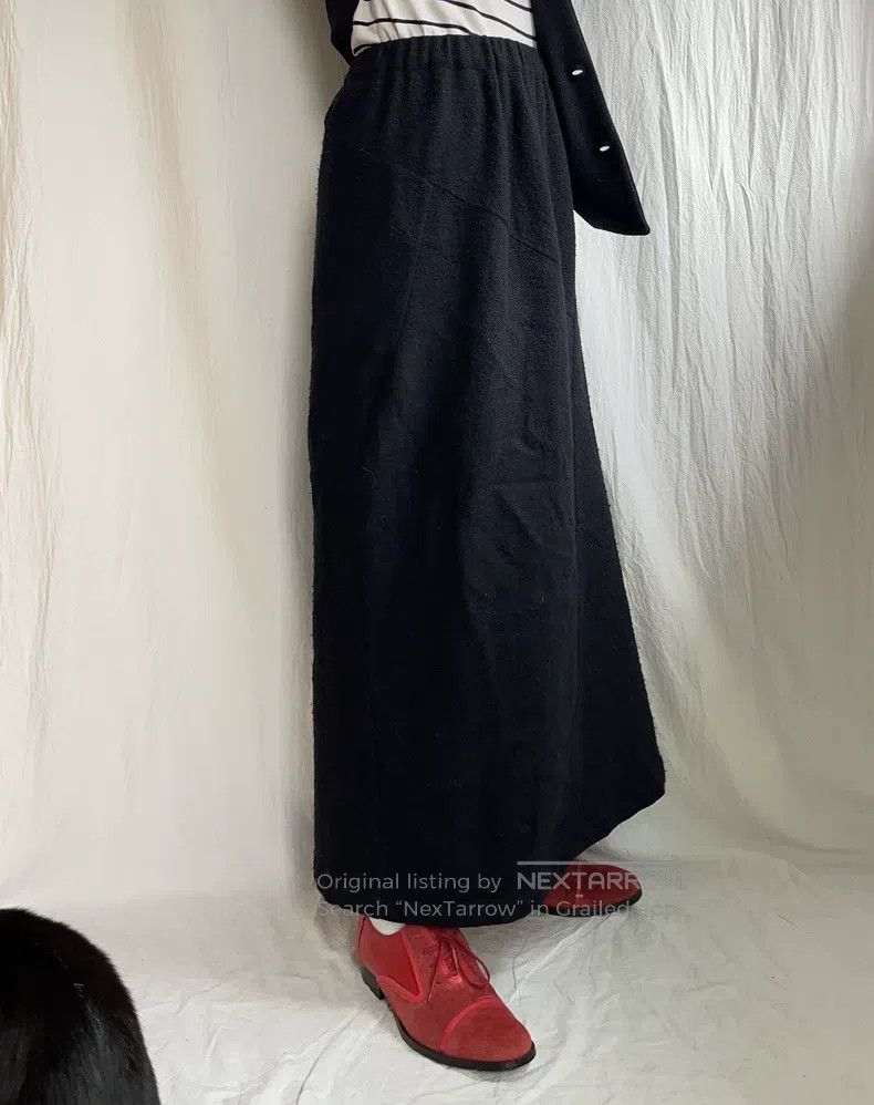 Comme des Garcons Comme Des Garcons size F Black felted wool structure long Size 24" / US 00 / IT 34 - 4 Thumbnail