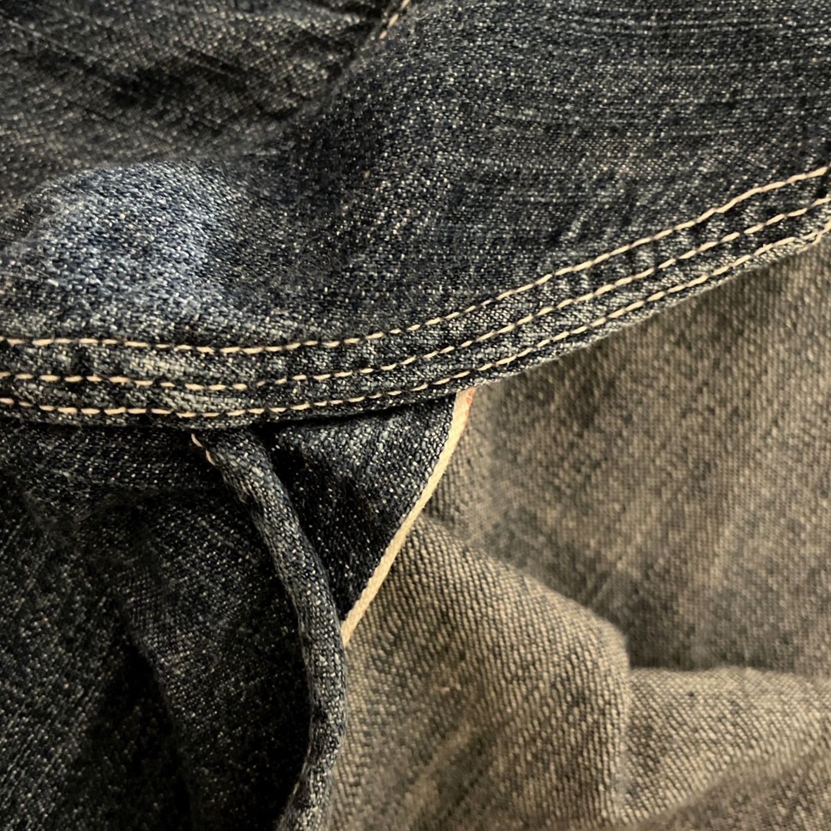 Vintage The Real McCoys Joe McCoy Denim Shirt Made Japan 14 XS-S Selvedge Work Engineer Size US S / EU 44-46 / 1 - 2 Thumbnail