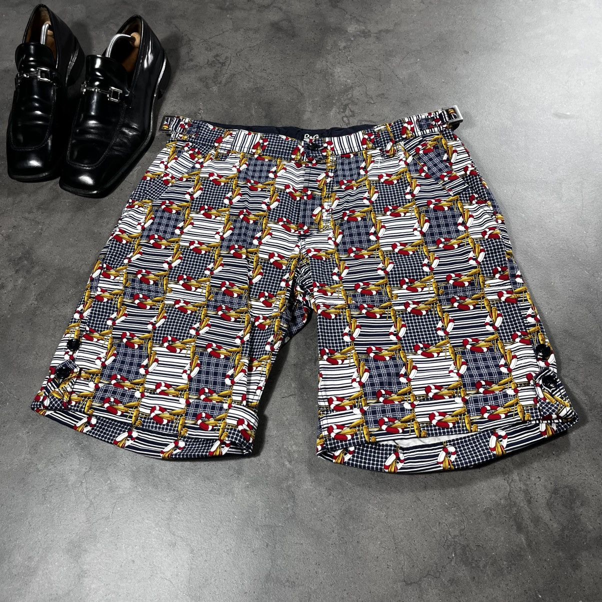 Dolce & Gabbana Dolce Gabbana Fisherman Chino Shorts Pants Brand New Size US 34 / EU 50 - 2 Thumbnail