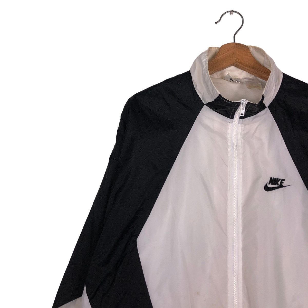 Nike × Vintage 🔥Vintage Bomber Jacket Nike Big Swoosh Big Logo Size US L / EU 52-54 / 3 - 7 Thumbnail