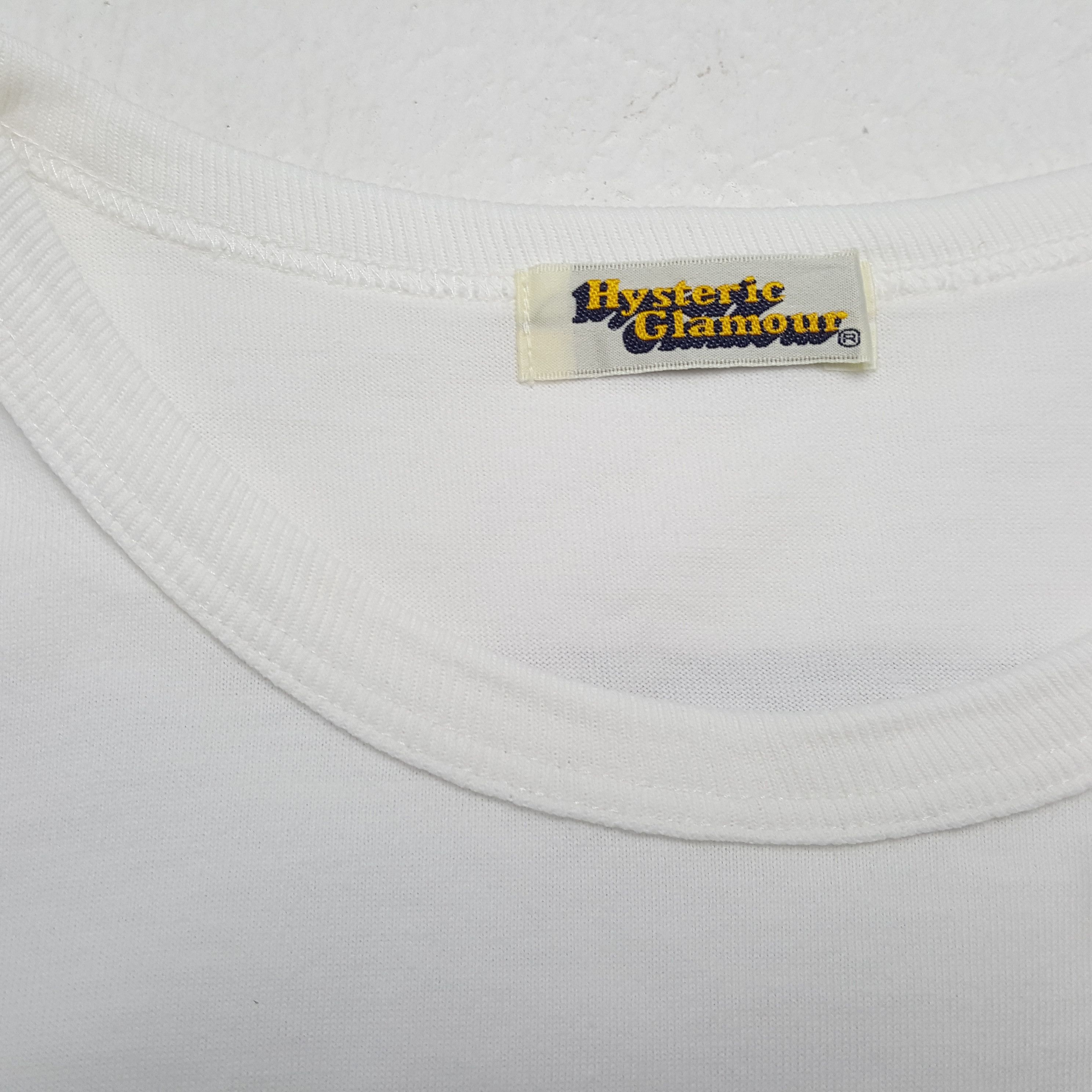 Hysteric Glamour HYSTERIC GLAMOUR Japanese Brand Streetwear Style Tshirt Size XS / US 0-2 / IT 36-38 - 8 Thumbnail