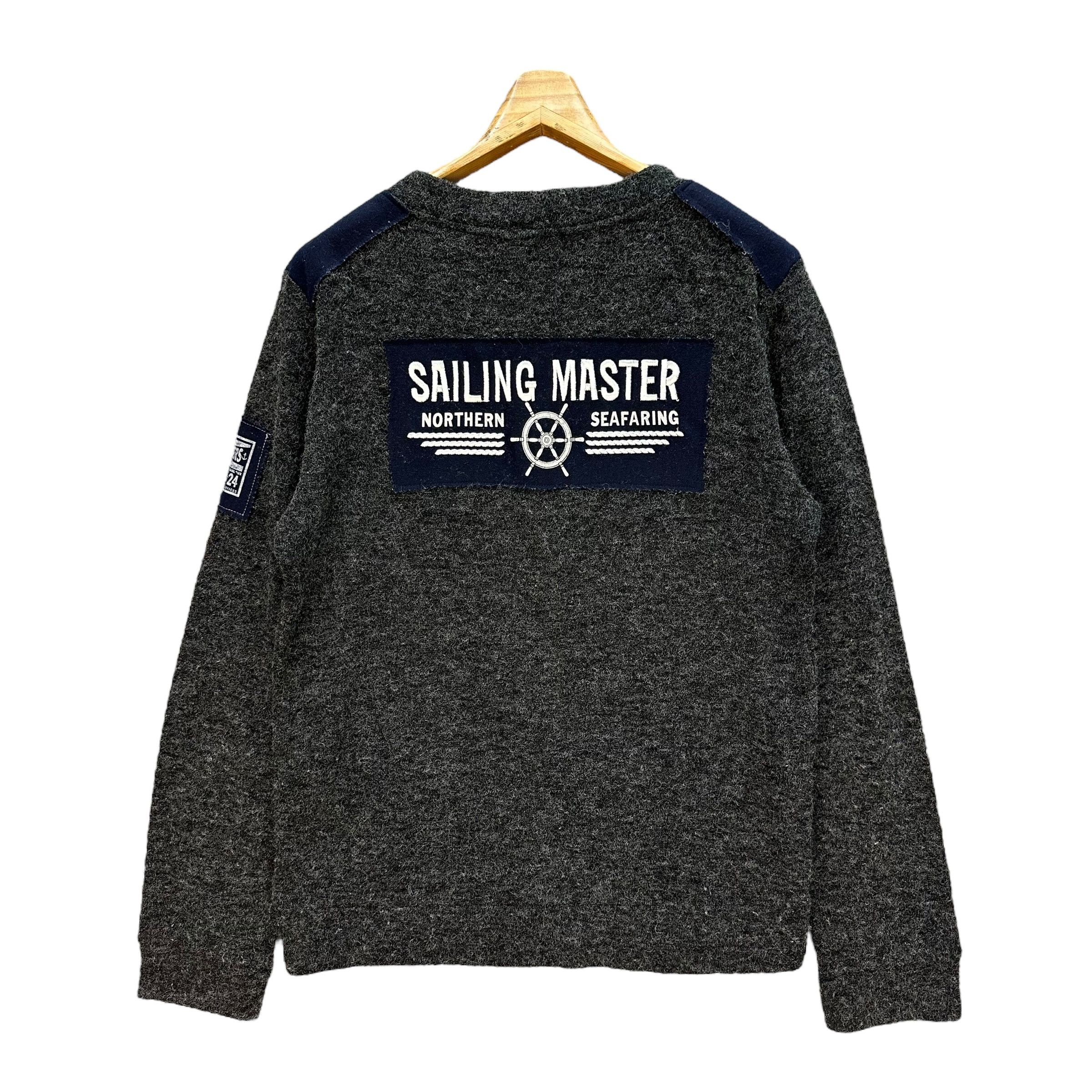 Dolce & Gabbana DOLCE & GABBANA SAILING MASTER V NECK SWEATER #A55-1256 Size US L / EU 52-54 / 3 - 1 Thumbnail
