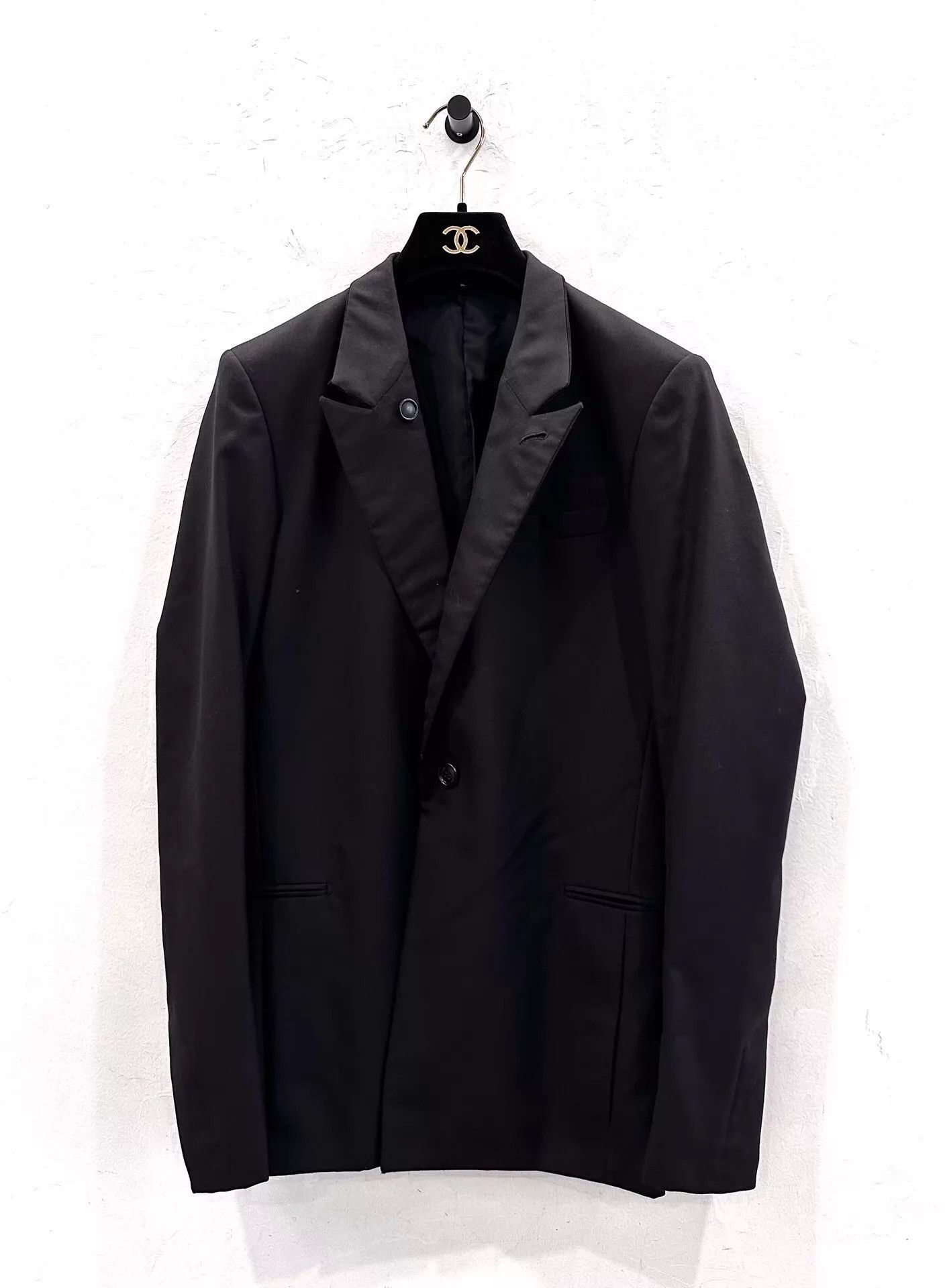 Dior Black Single-Breasted Blazer Size US XXS / EU 40 - 1 Thumbnail