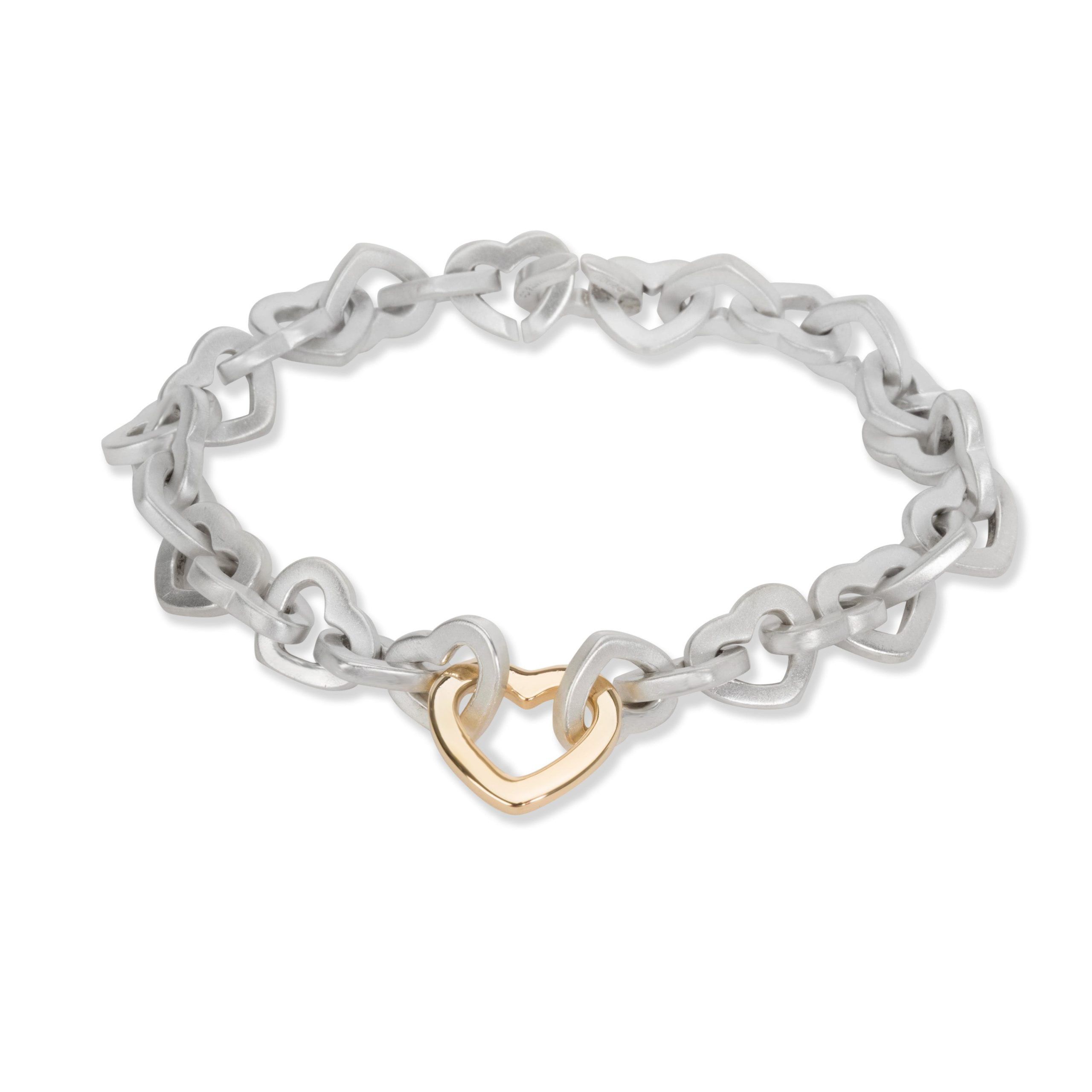 Tiffany & Co. Tiffany & Co. Heart Link Bracelet in 18k 
