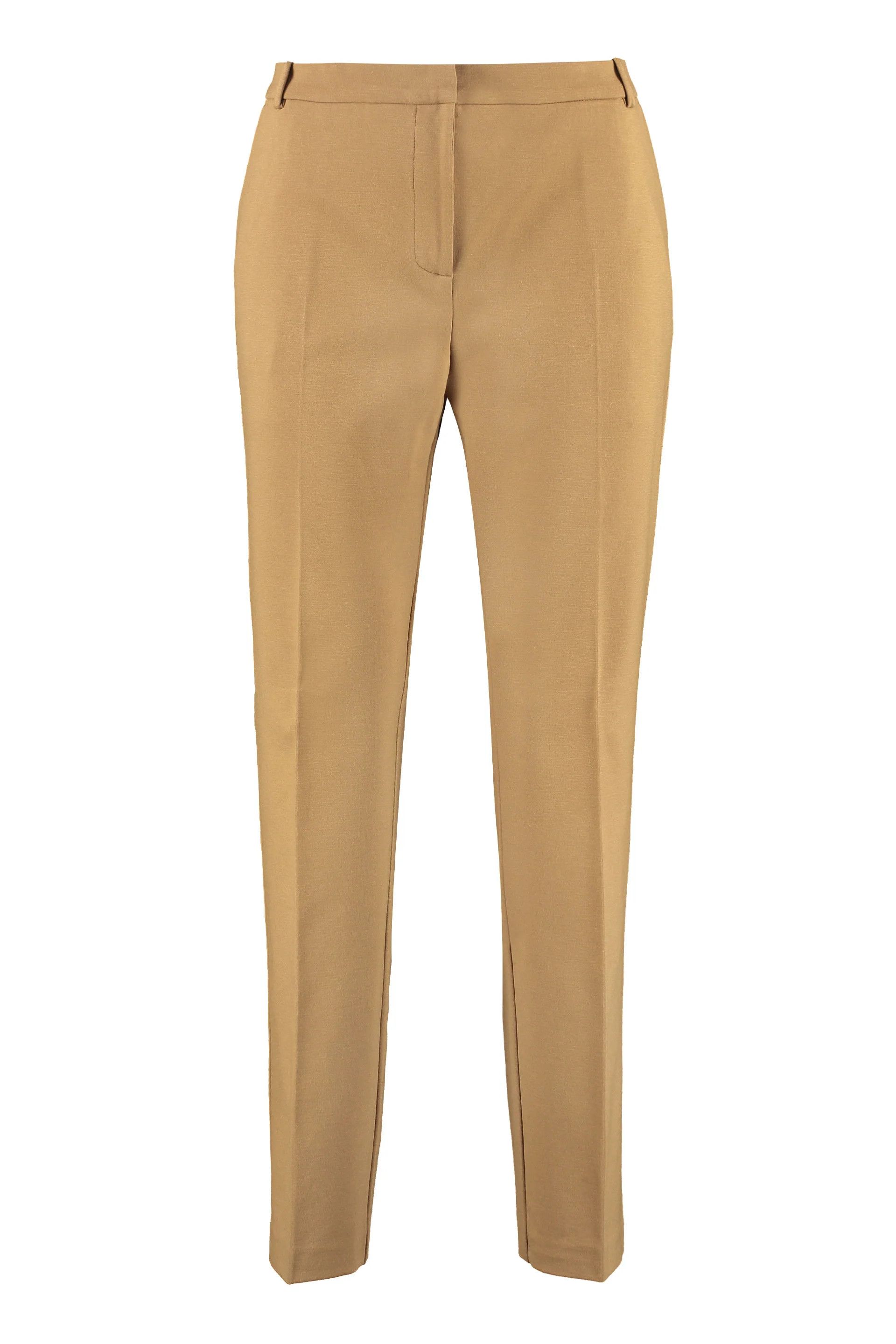 Pinko o1s22i1n0824 Bello Cigarette Pants in Brown Size 30" / US 8 / IT 44 - 1 Thumbnail