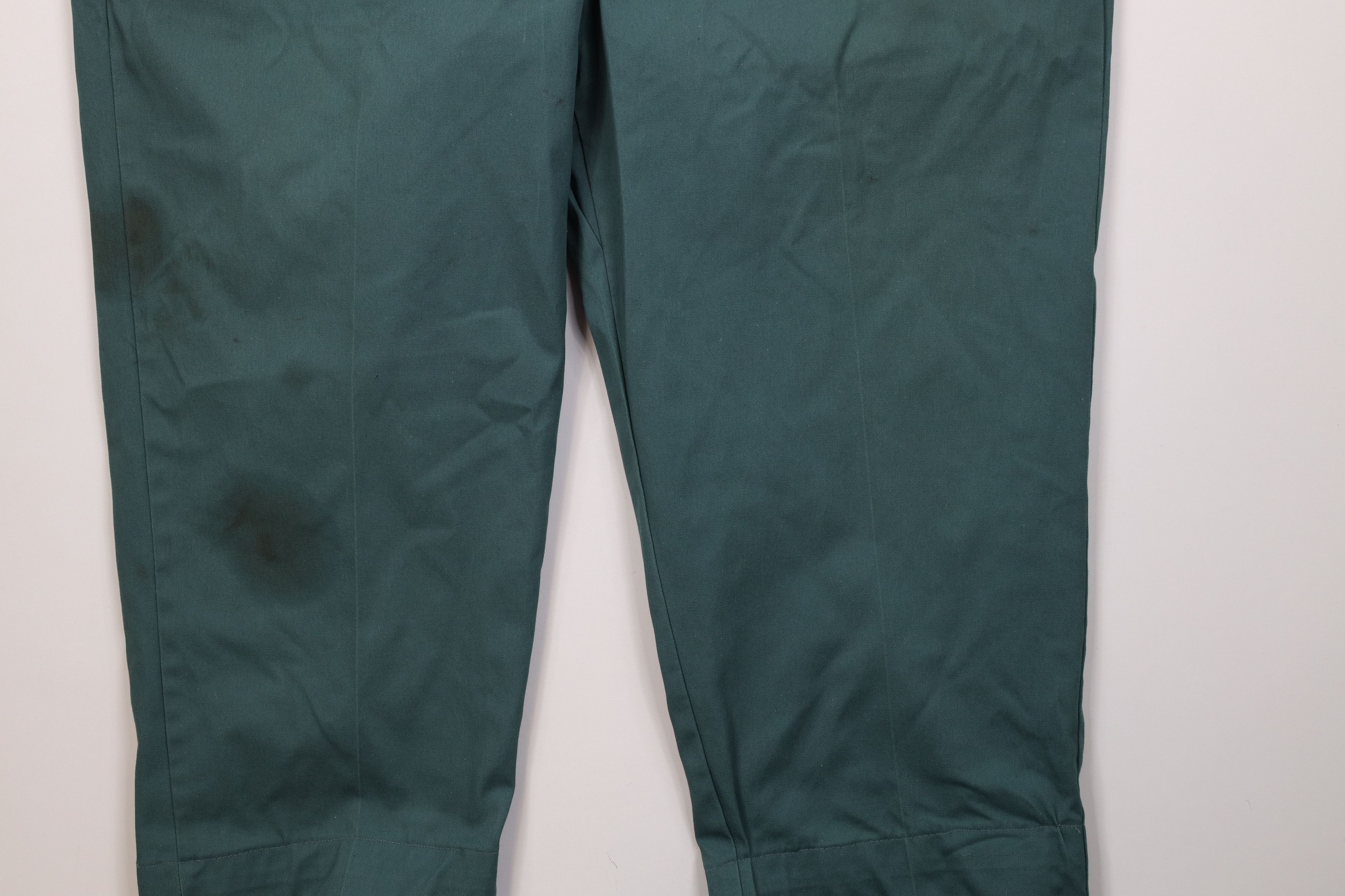 Dickies Vintage 70s Dickies Wide Leg Pants Workwear Green USA Size US 44 / EU 60 - 4 Thumbnail