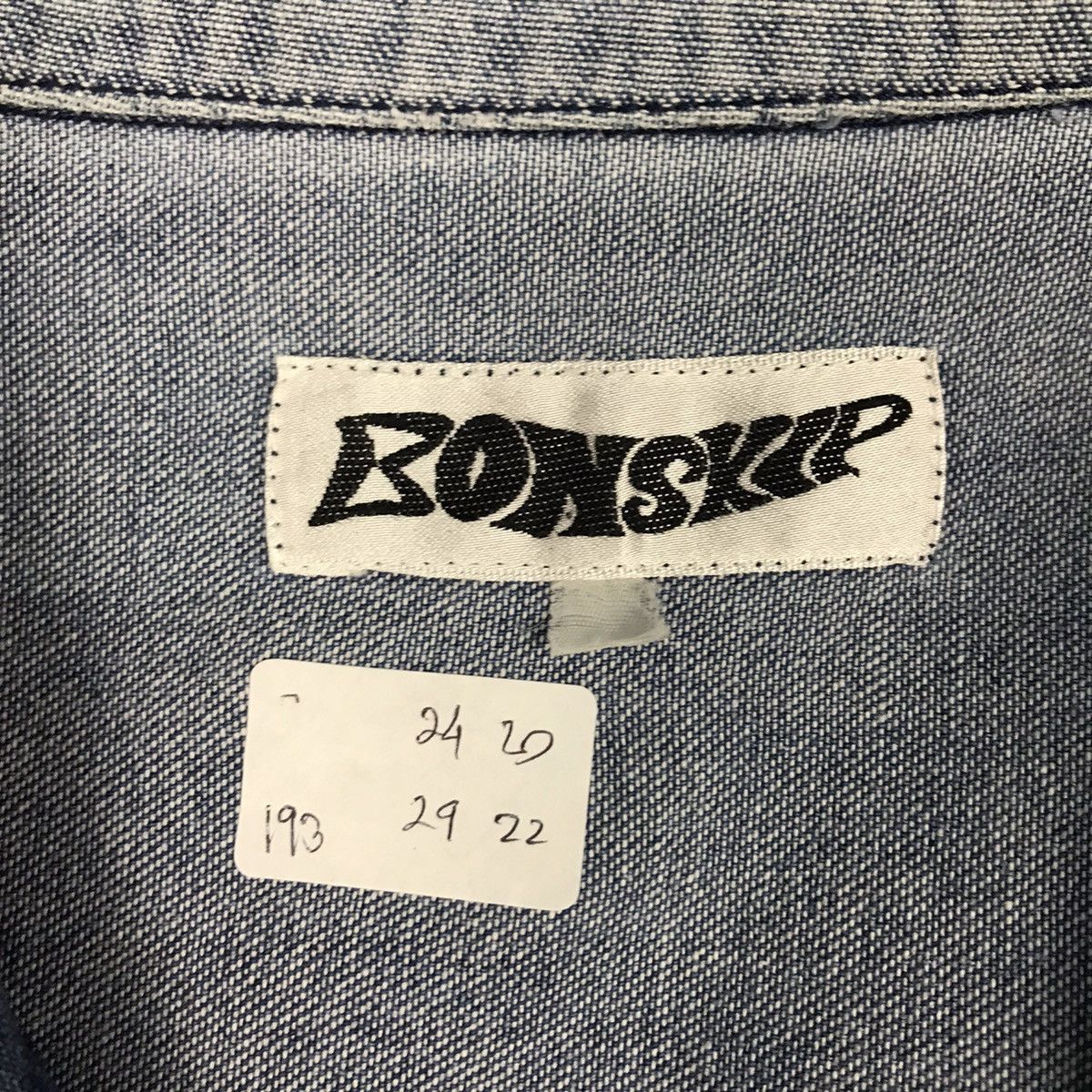 Japanese Brand DENIM JACKET BUTTON BONSKIP EMBROIDERY DOG PATCHWORK JACKET Size US M / EU 48-50 / 2 - 11 Thumbnail