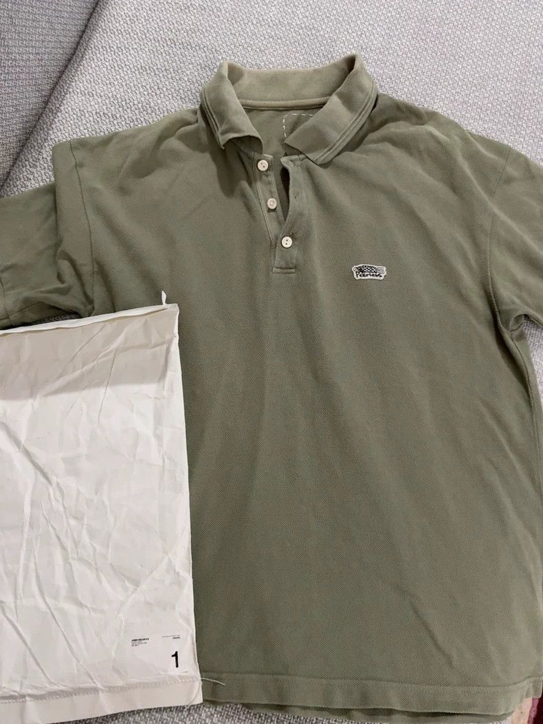 visvim Jumbo Weller Polo in Avocado Green