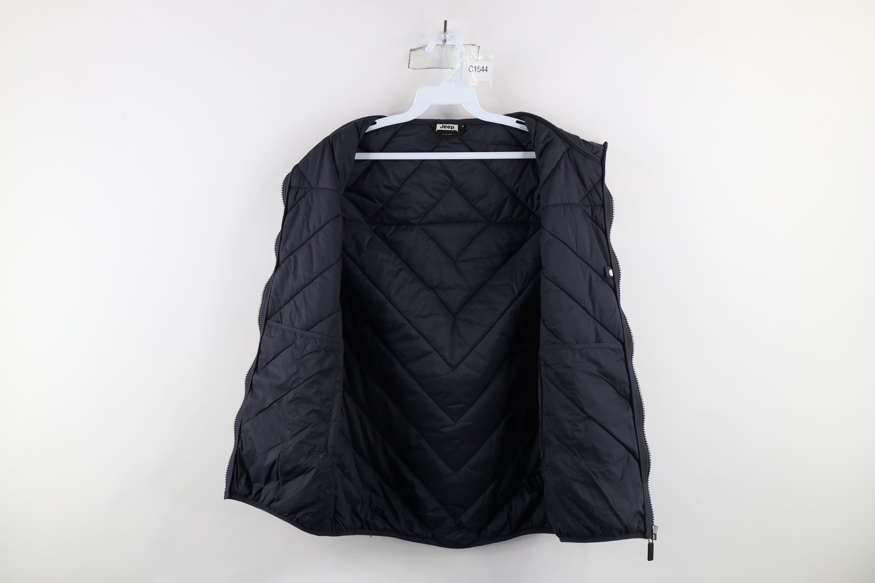 Jeep × Vintage Y2K Fiat Chrysler Jeep Motor Co Full Zip Puffer Vest Jacket Size US M / EU 48-50 / 2 - 7 Thumbnail
