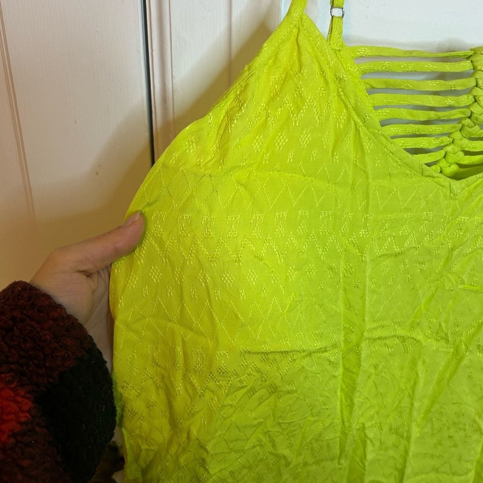 Other Nwt Stitchfix Pixley Lime Green Shanina Strappy Top Size M / US 6-8 / IT 42-44 - 6 Thumbnail
