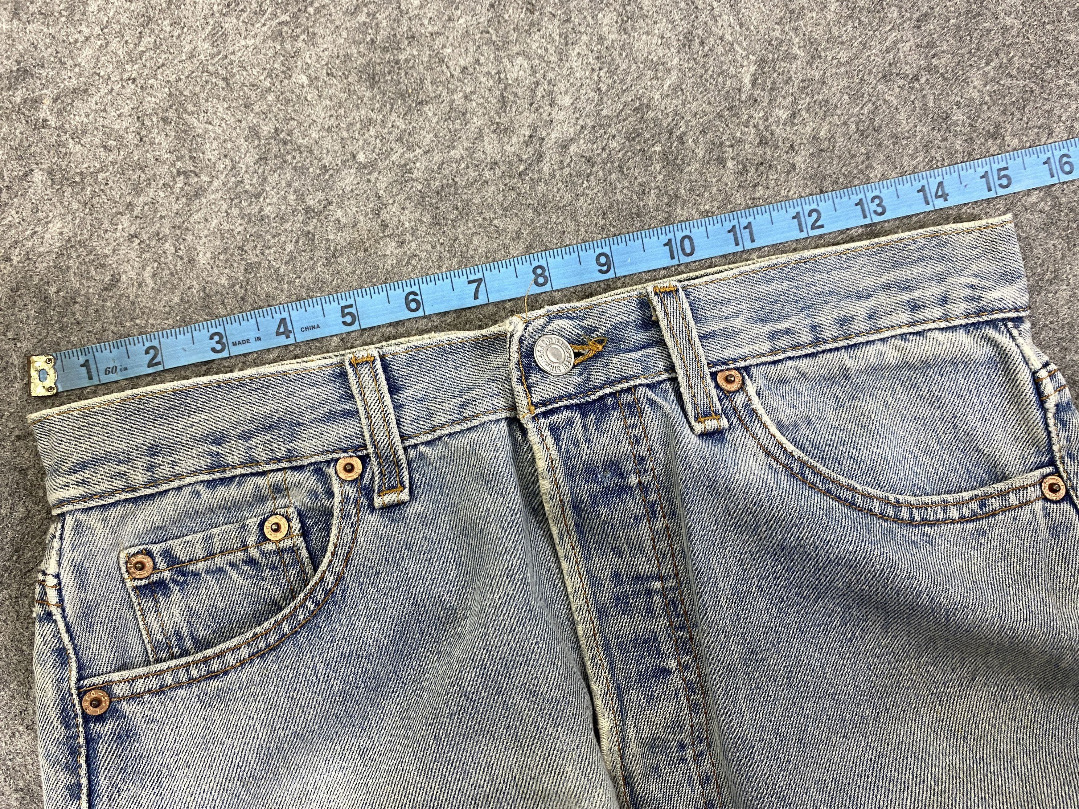 Levi's Light Blue Wash Vintage Levis 501 USA 30x27.5 - JN3170 Size US 30 / EU 46 - 5 Thumbnail