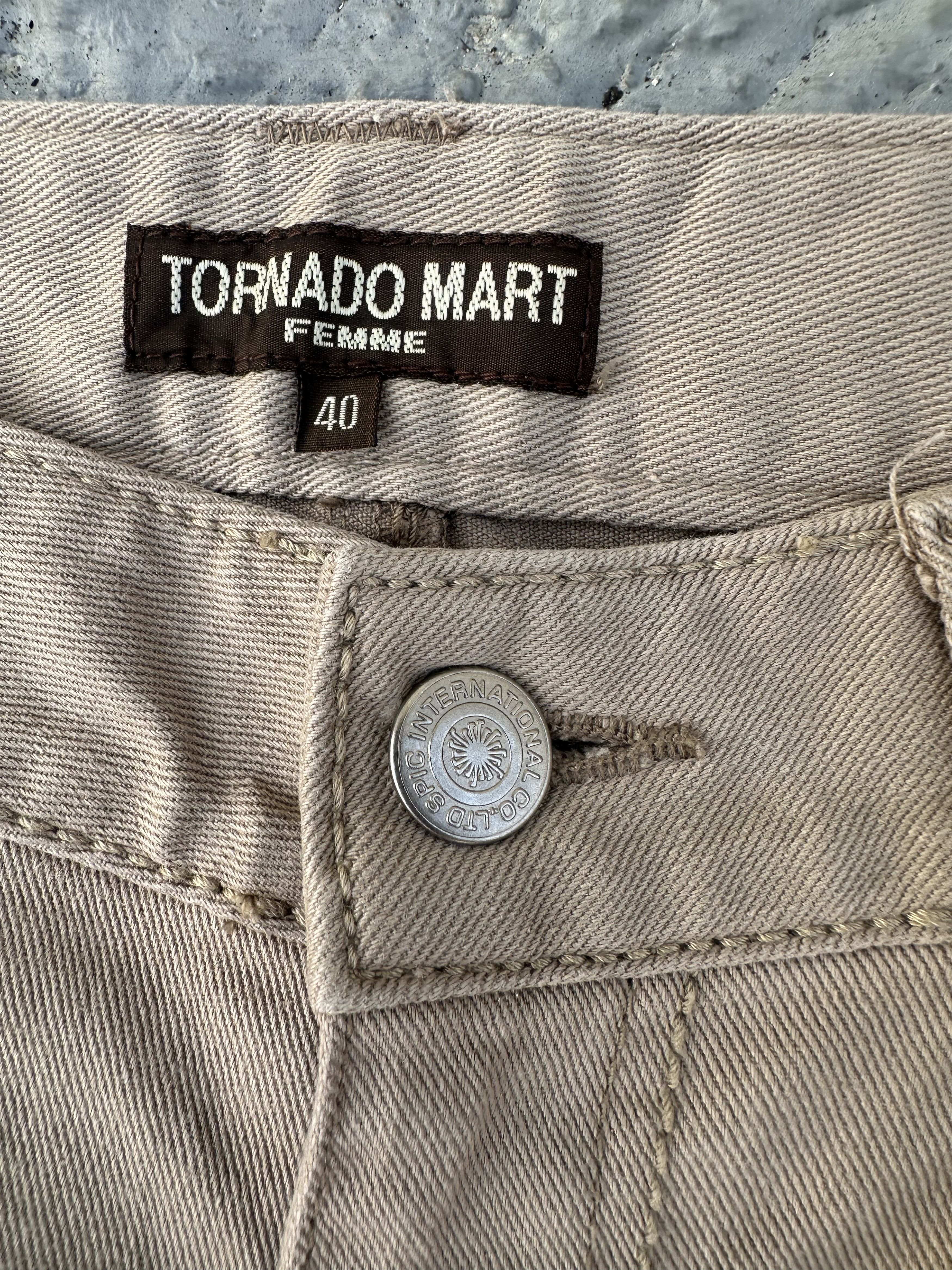 Tornado Mart tornado mart flared jeans pants western style Size US 31 - 4 Thumbnail