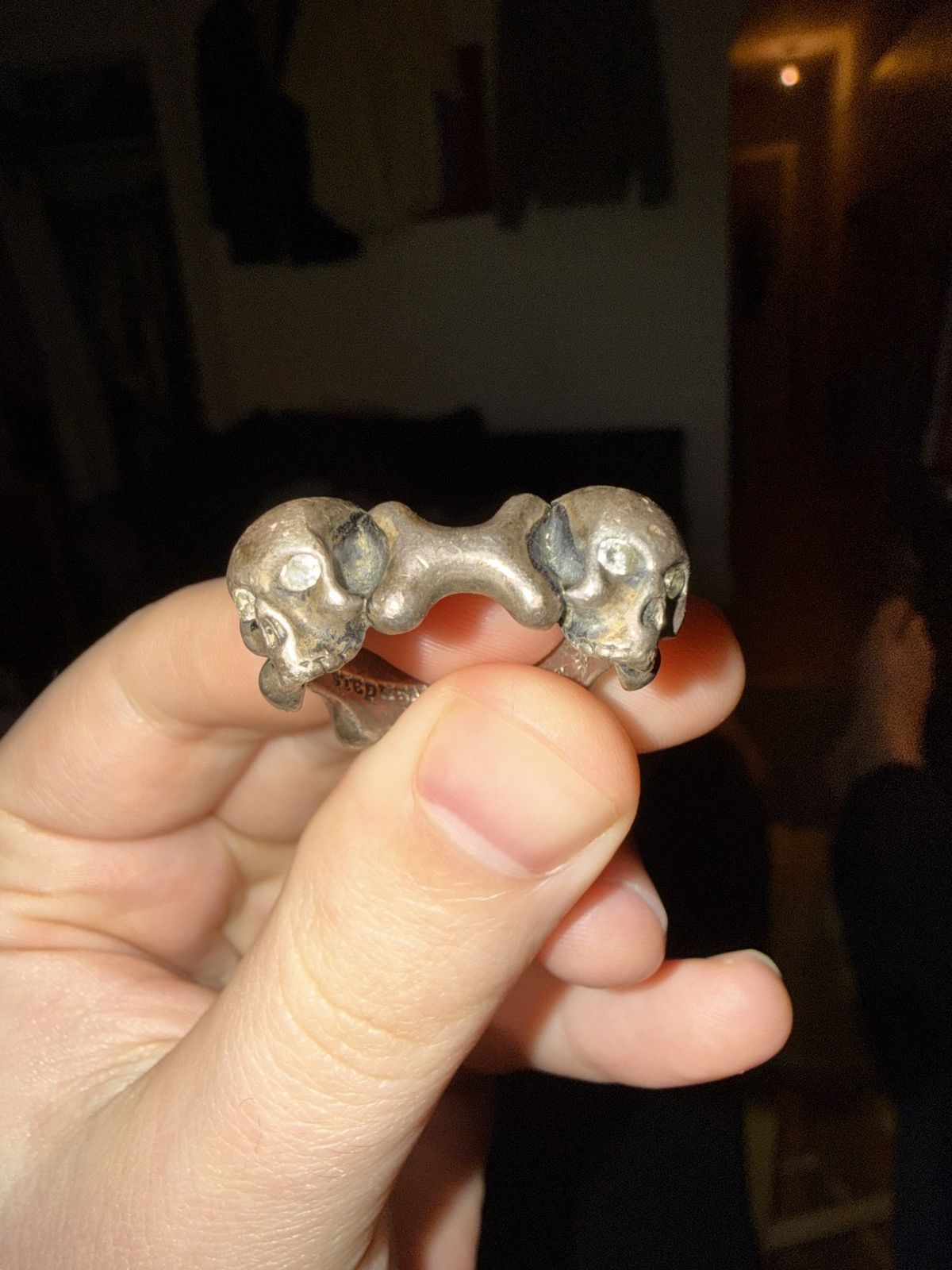 Stephen Webster Diamond Skull Ring Size ONE SIZE - 6 Thumbnail