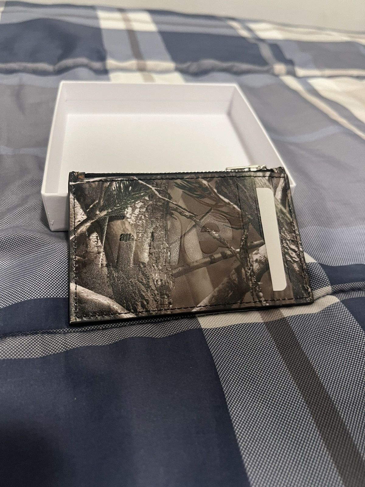 Supreme Supreme Leather Zip Card Holder RealTree Size ONE SIZE - 4 Thumbnail