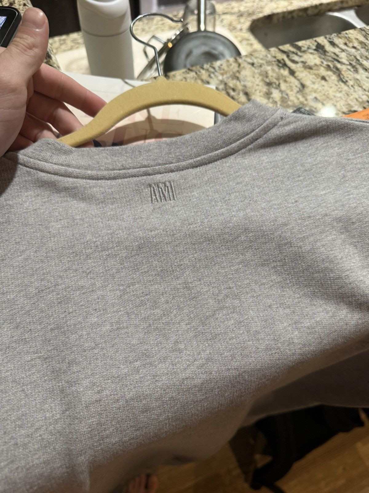 AMI AMI PARIS / AMI ALEXANDRE MATTIUSSI Big Ami Sweatshirt Size US L / EU 52-54 / 3 - 4 Thumbnail