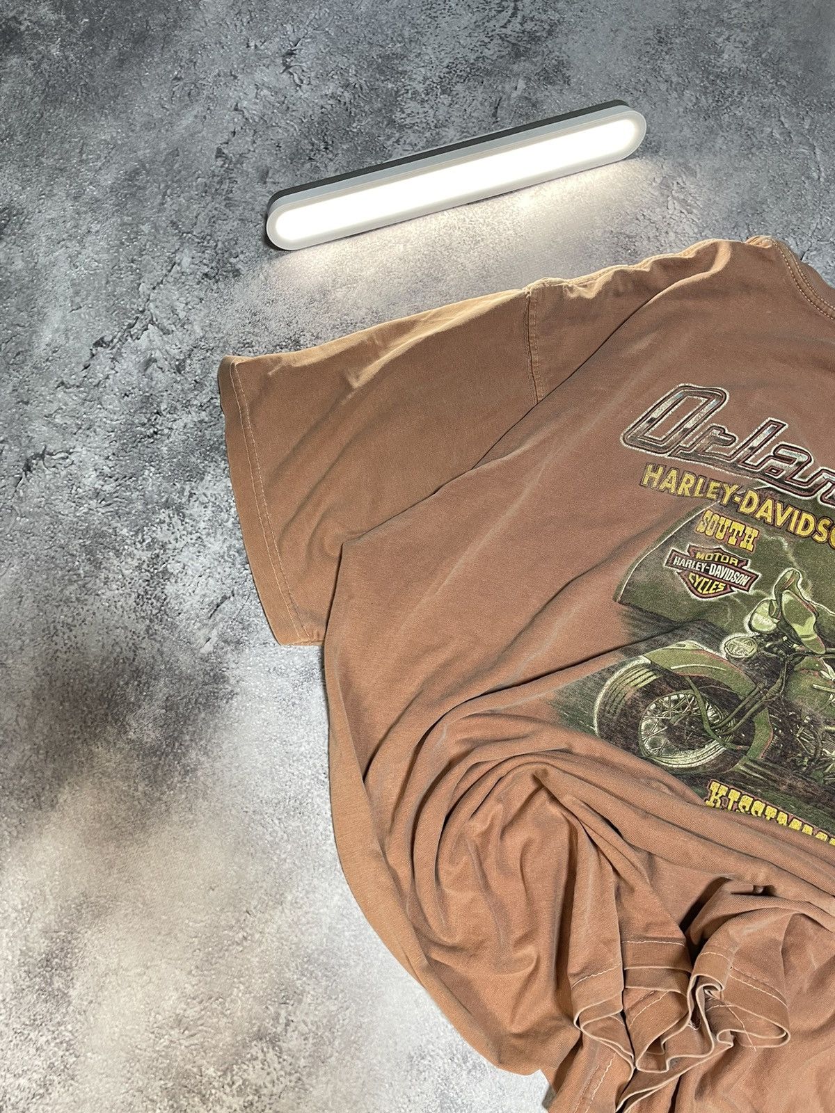 Harley Davidson Vtg Y2K 2000 HD Orlando FL Dbl-Sided Biker Grphc Tee Size US XXL / EU 58 / 5 - 4 Thumbnail