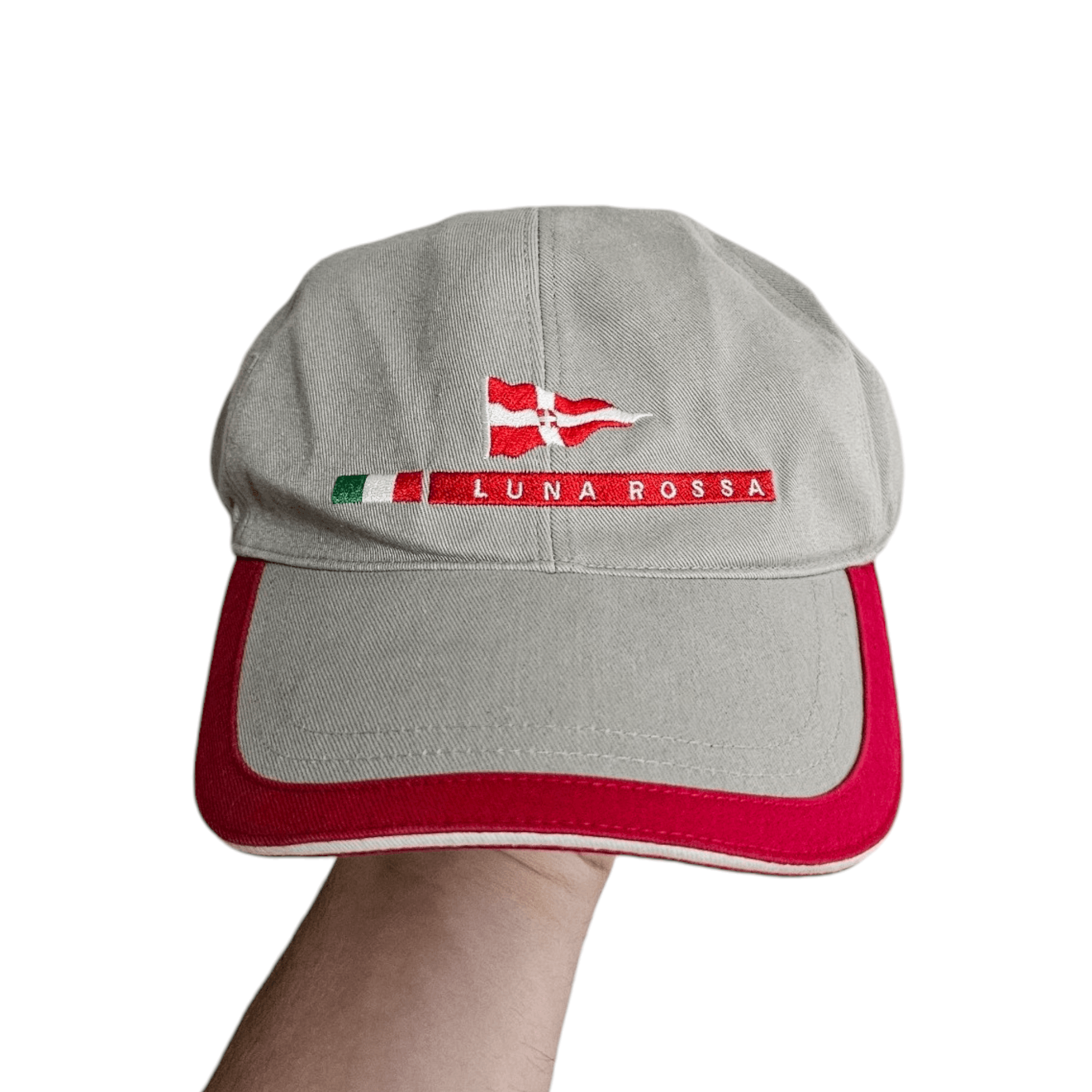 【PRADA】LUNA ROSSA のPIRELLI TEAMキャップ LUNA ROSSA PRADA PIRELLI 36th AMERICAS CUP OFFICIAL TEAM CAP