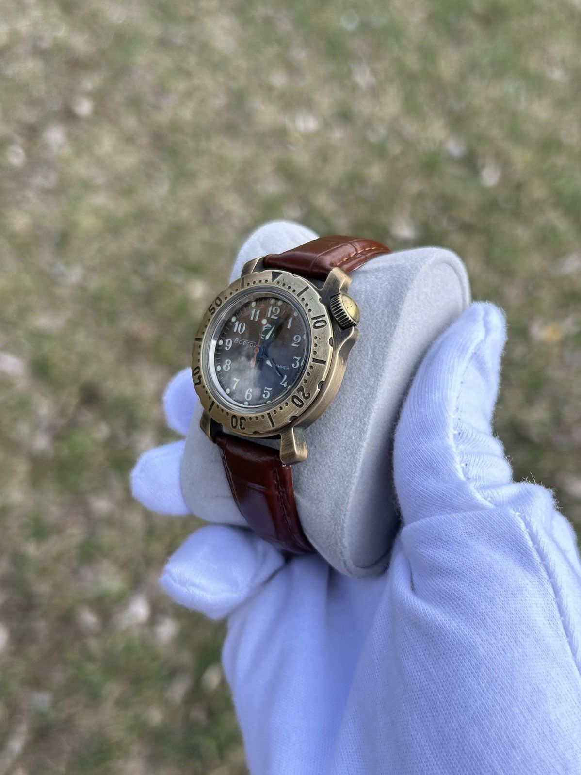 Vintage Vintage Watch Vostok Mechanical Authentic 1980s Size ONE SIZE - 4 Thumbnail