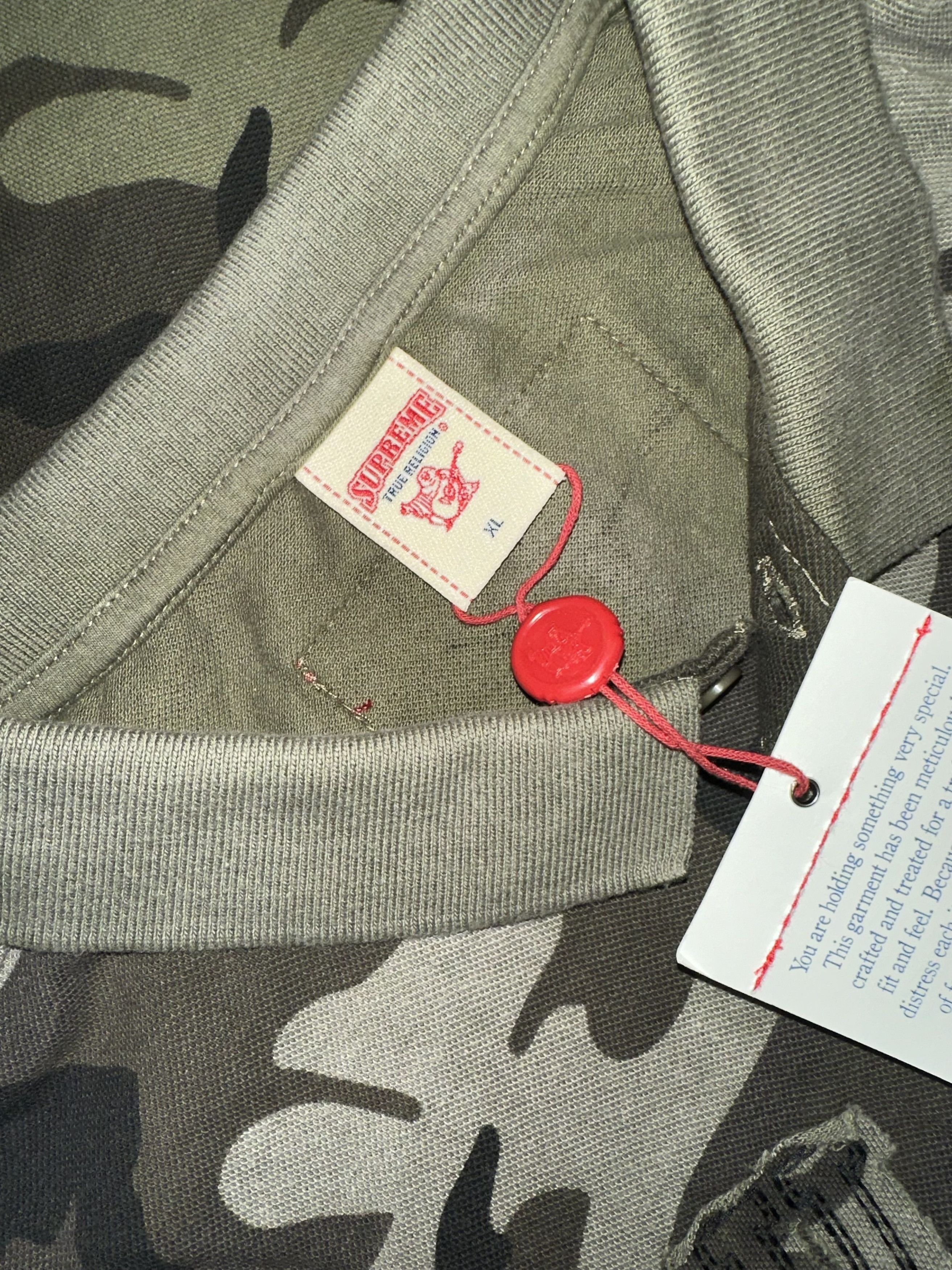 Supreme × True Religion Supreme X True Religion Camo Polo | Grailed