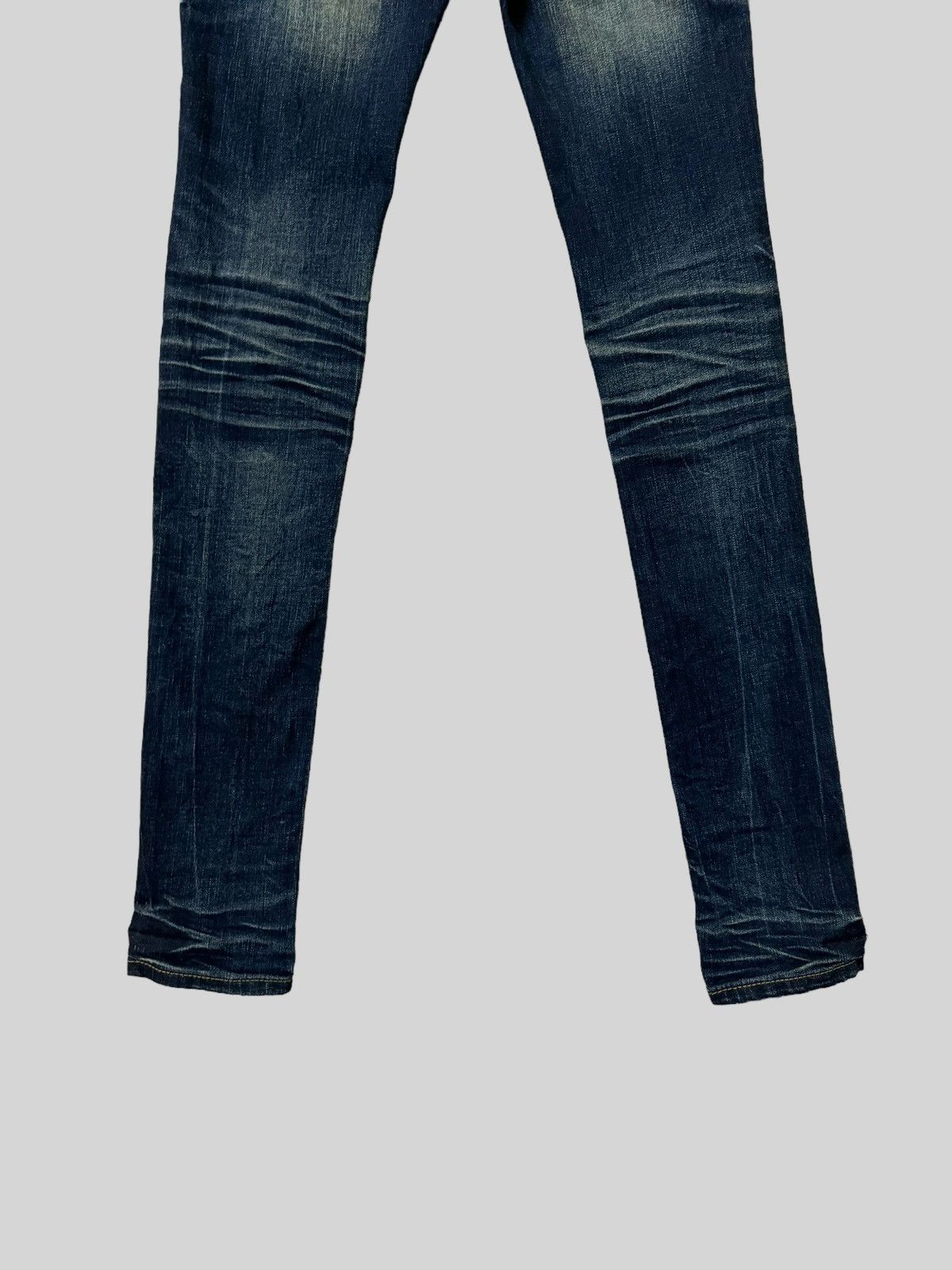 Hysteric Glamour × Japanese Brand Skinny REDPEPPER Cross Embroidery Junya Watanabe Denim Size US 27 - 12 Thumbnail