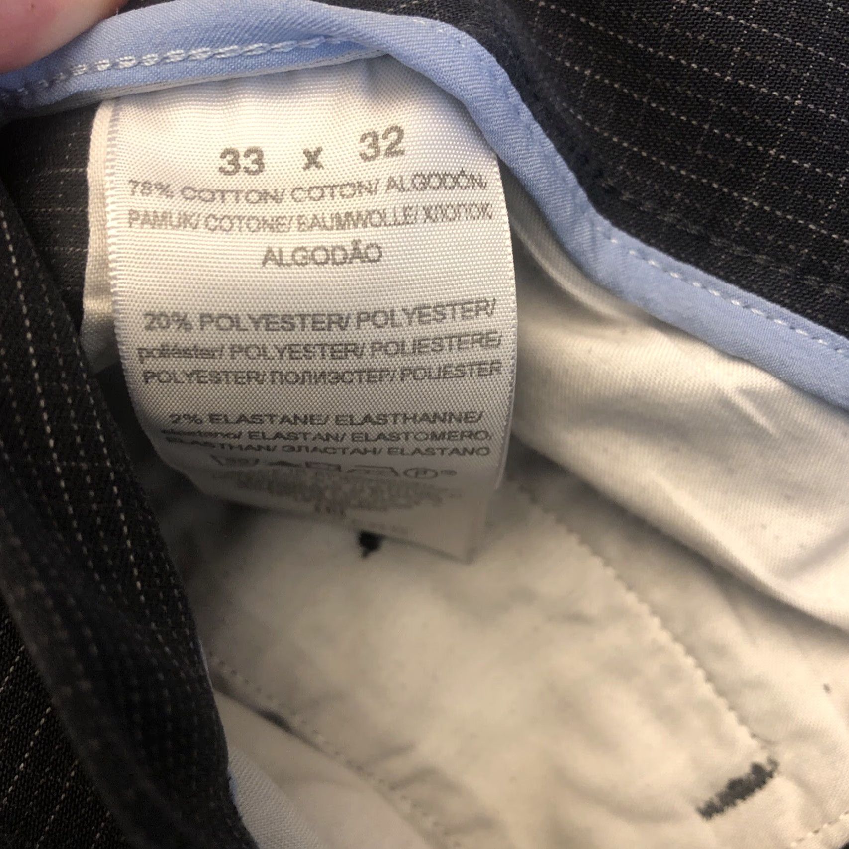 Dockers Dockers Pants Mens 33x32 gray plaid golf preppy checkered summer Size US 33 - 6 Thumbnail