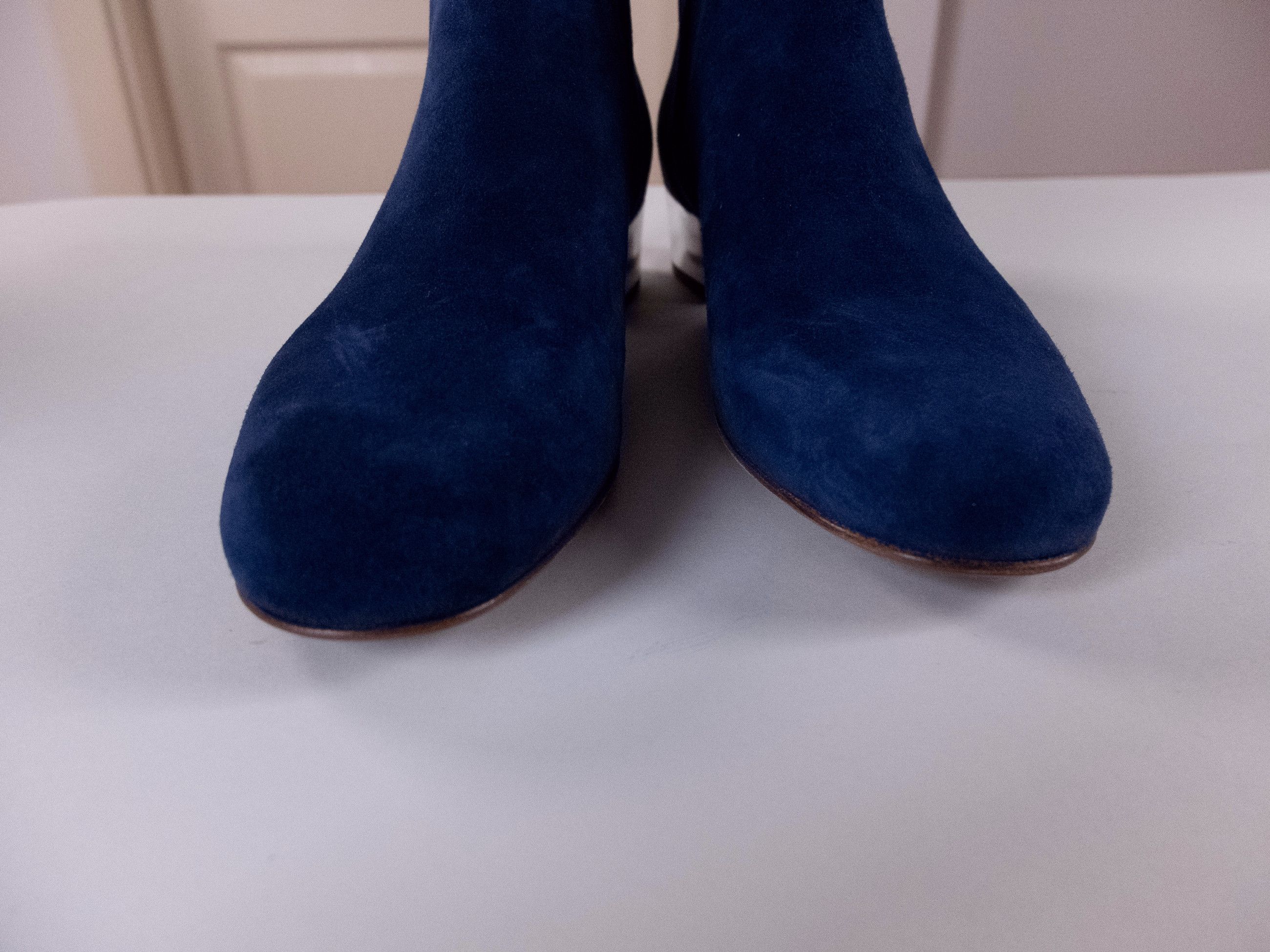 Church's CHURCH'S Beatles classic blue suede ankle boots 8.5 38.5 Size US 8.5 / IT 38.5 - 4 Thumbnail