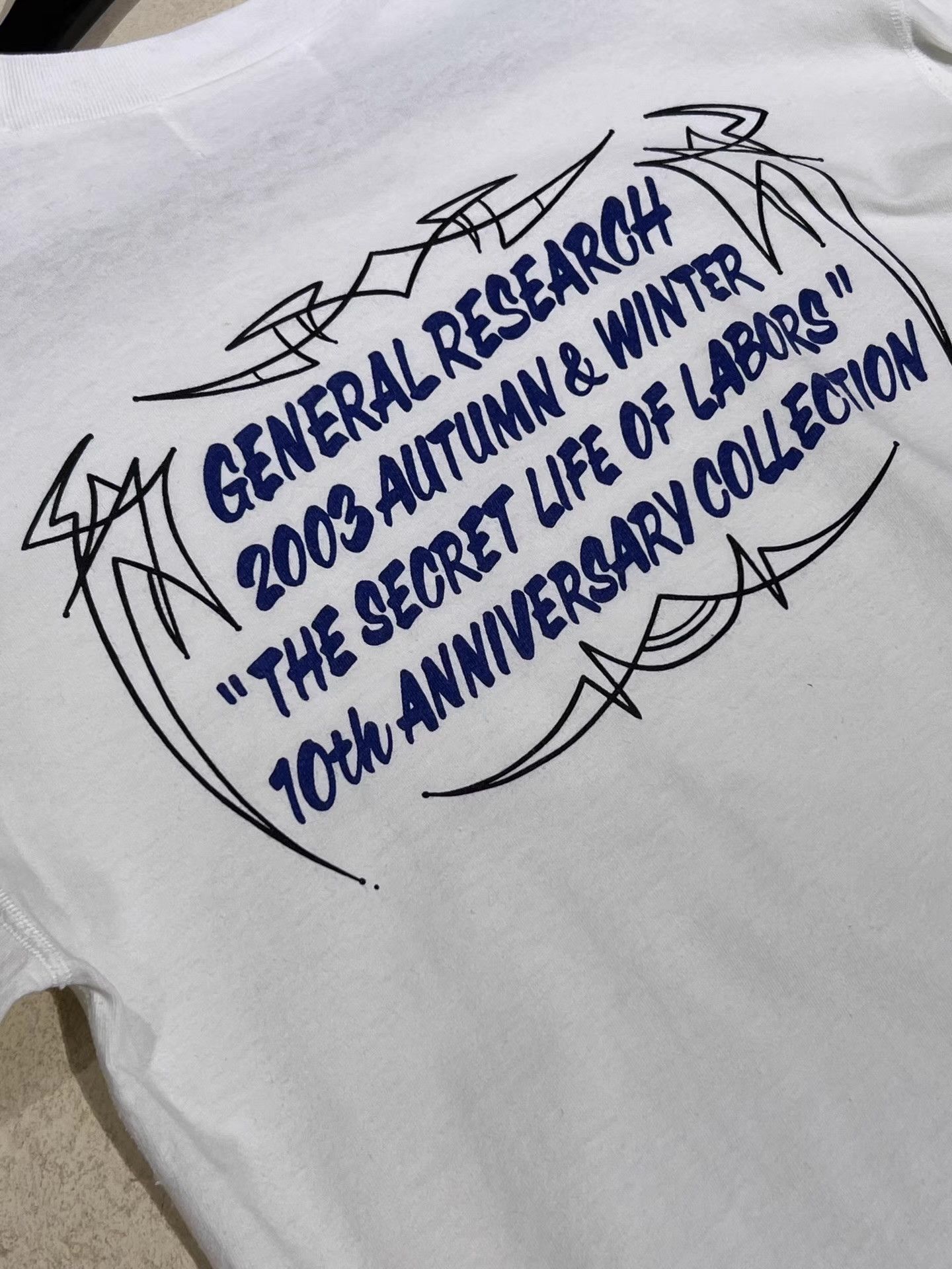 General Research General Research c 10th Anniversary Short Sleeve T‑shirt。Q13 Size US M / EU 48-50 / 2 - 5 Thumbnail