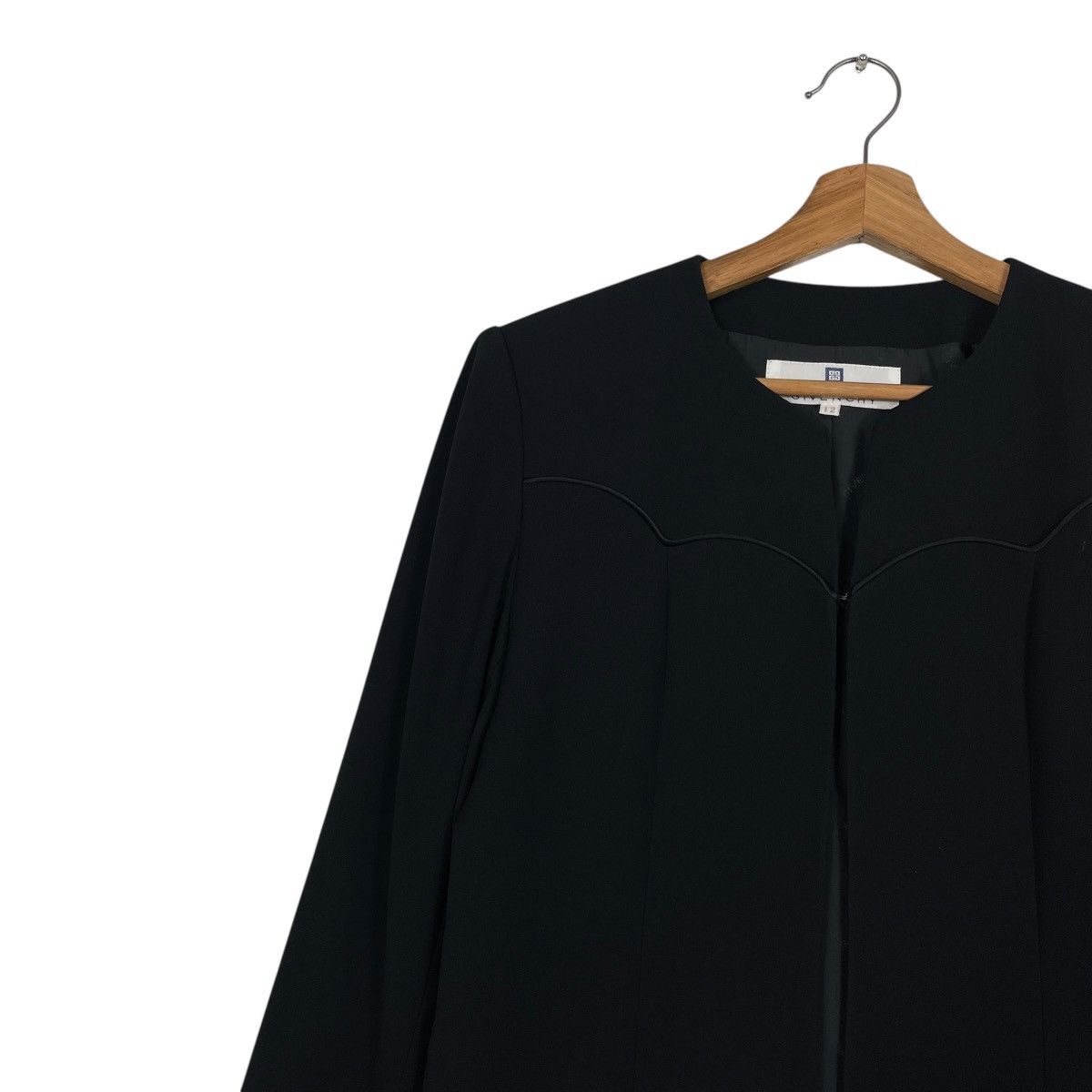 Givenchy Givenchy Hi Formal Women Black Jacket Size M / US 6-8 / IT 42-44 - 6 Thumbnail