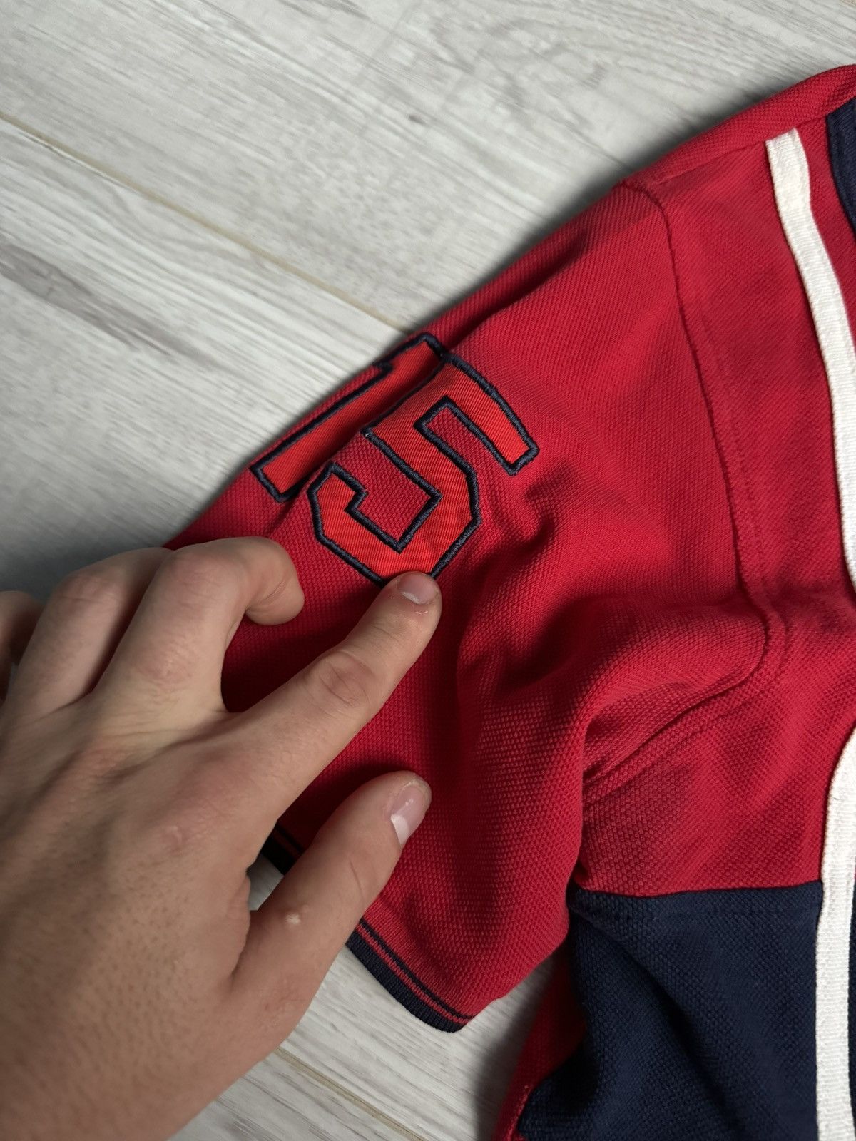 Designer × Vintage Vintage Polo Sport rugby shirt style like Polo Ralp Lauren Size US L / EU 52-54 / 3 - 3 Thumbnail