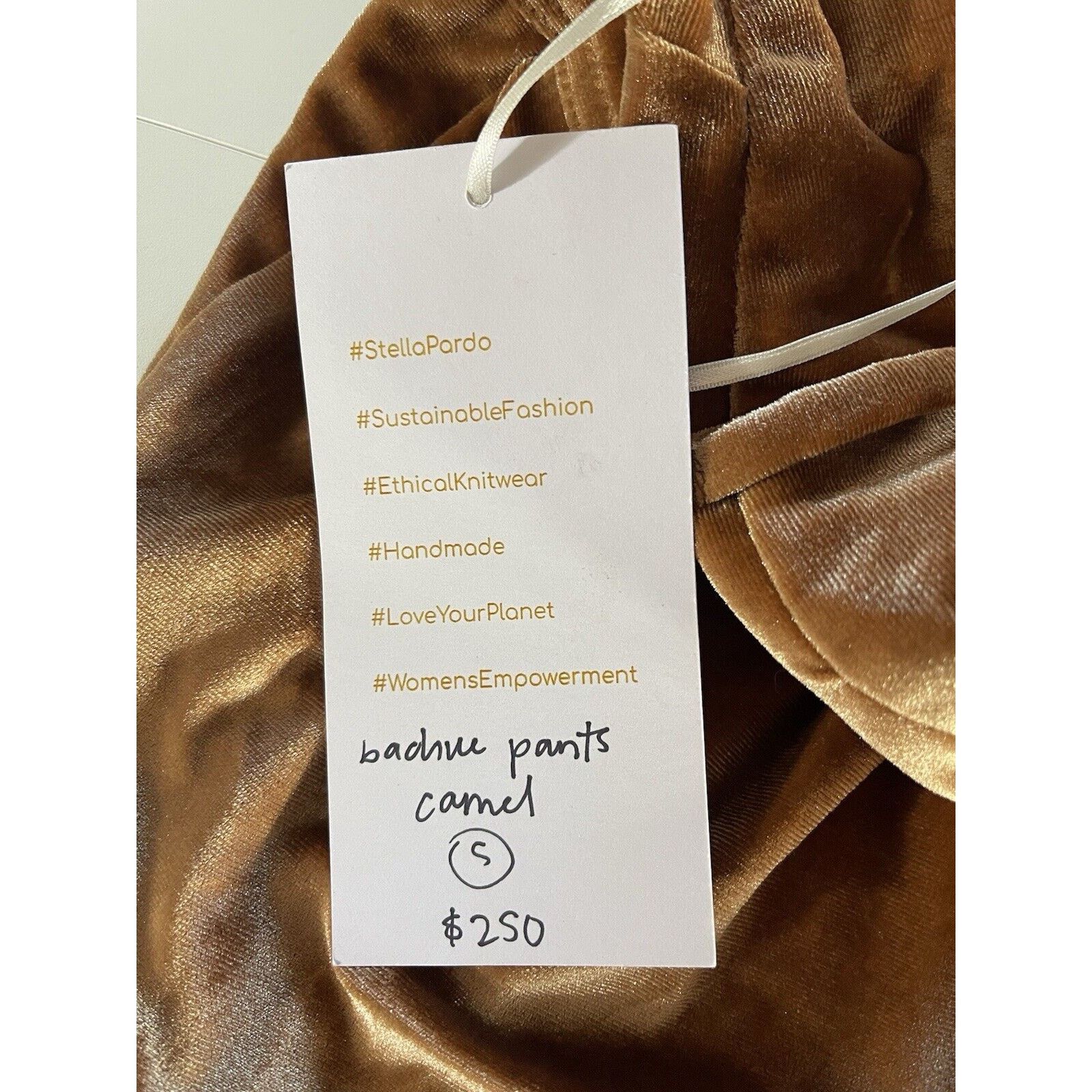 Other Stella Pardo High Waist Wide Leg Velour Camel Velour Small Size 27" / US 4 / IT 40 - 11 Thumbnail