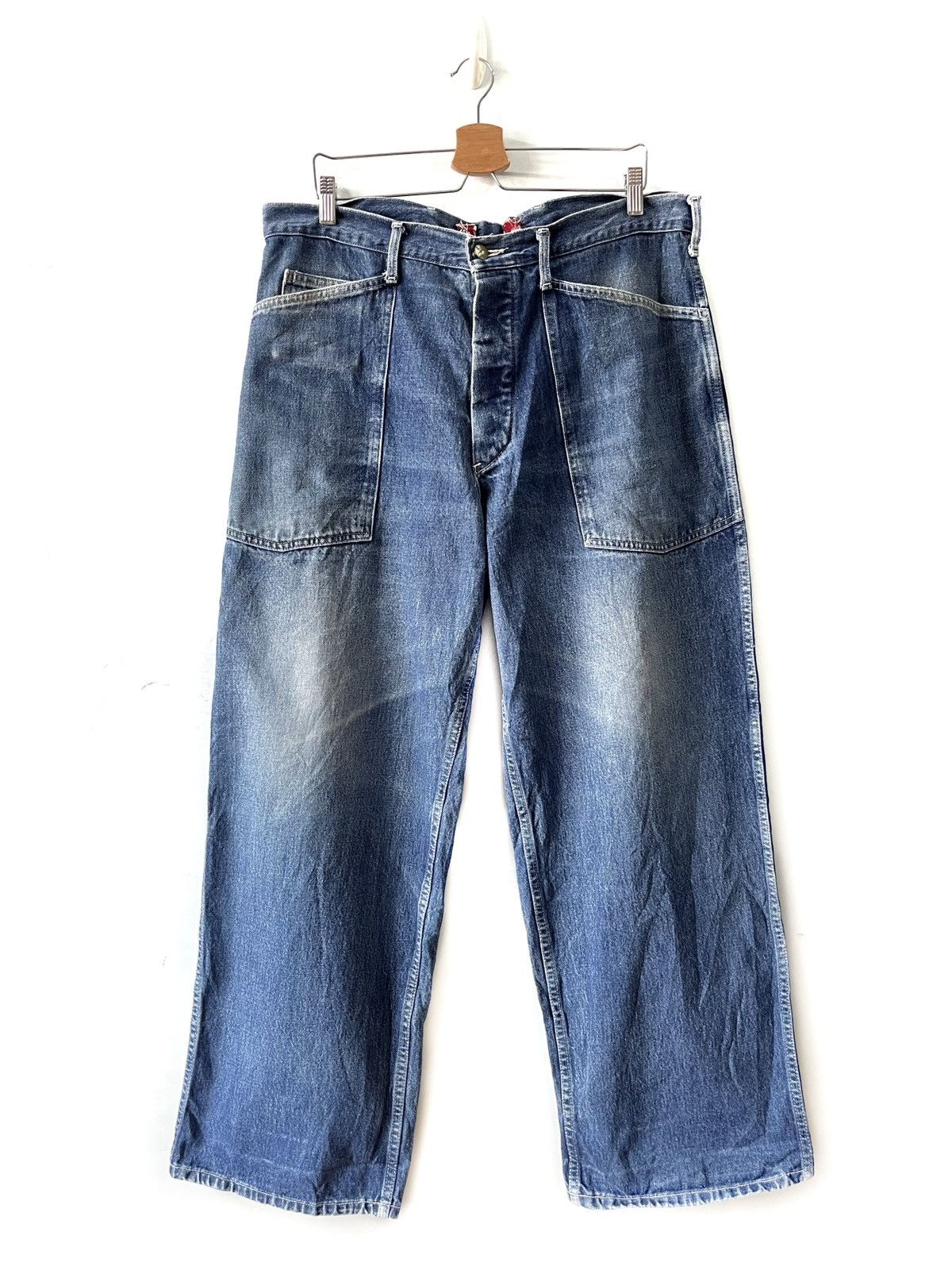 RRL Polo Ralph Lauren Finish Wid Leg Jeans
