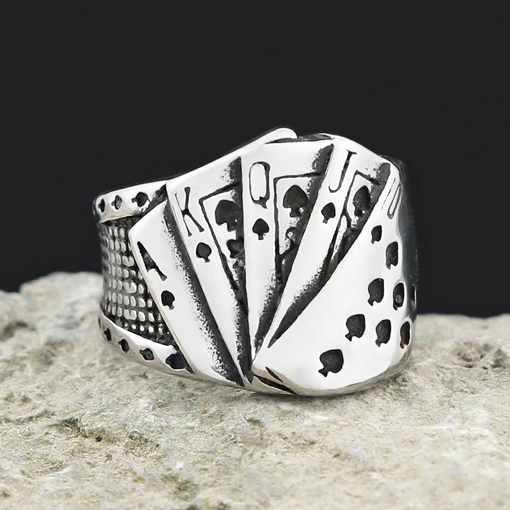 Other Lucky Poker Ring Size ONE SIZE - 6 Thumbnail