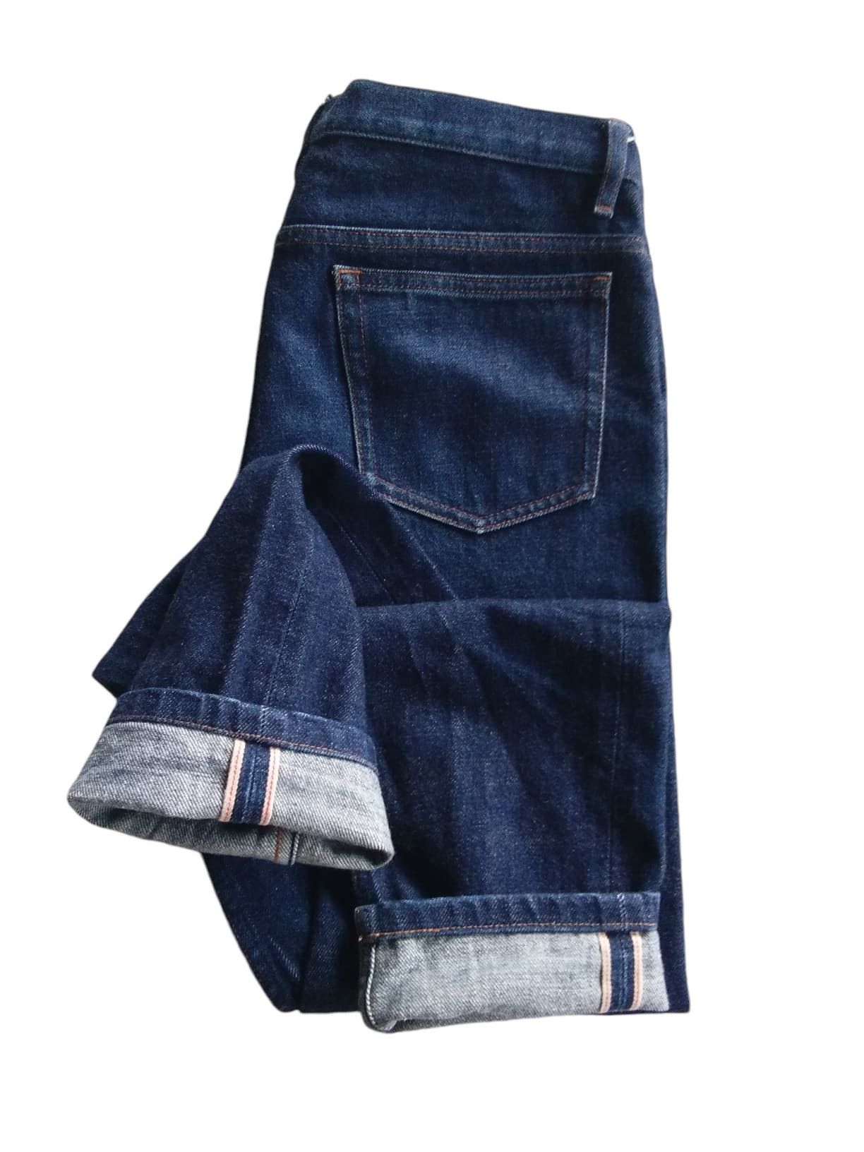 Japanese Brand A.P.C Redline Button Fly Selvedge Denim Jeans Size US 30 / EU 46 - 3 Thumbnail