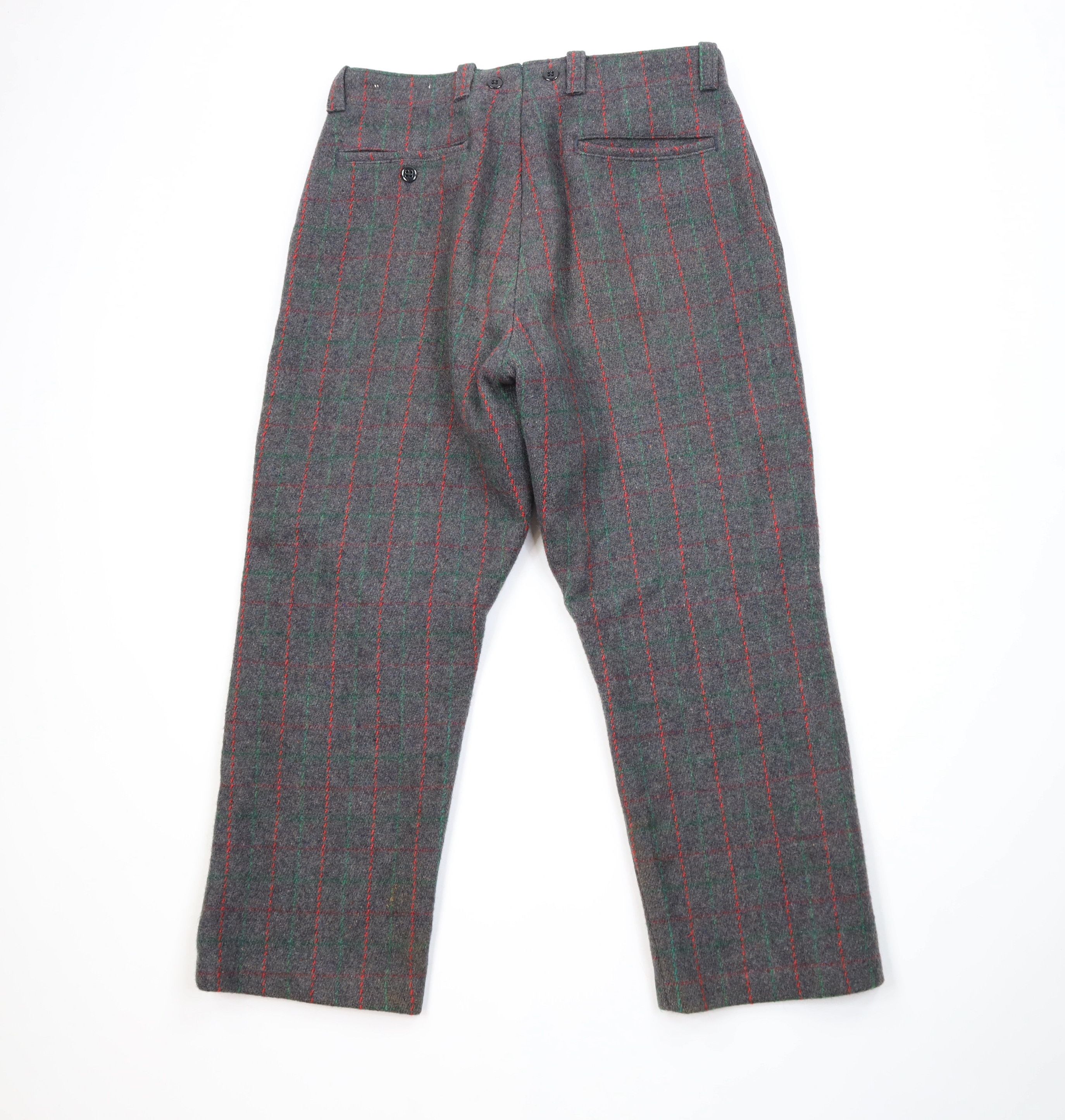 Vintage Vintage 60s Streetwear Heavy Mackinaw Wool Pants Plaid USA Size US 34 / EU 50 - 12 Thumbnail