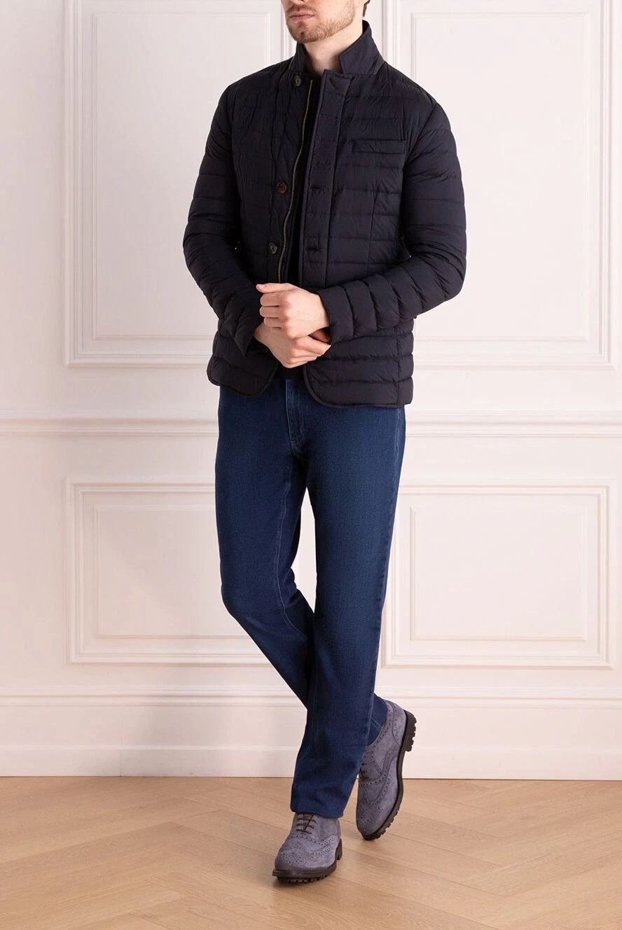 MooRER Moorer quilted finish buttoned up Coat jacket Size US L / EU 52-54 / 3 - 3 Thumbnail